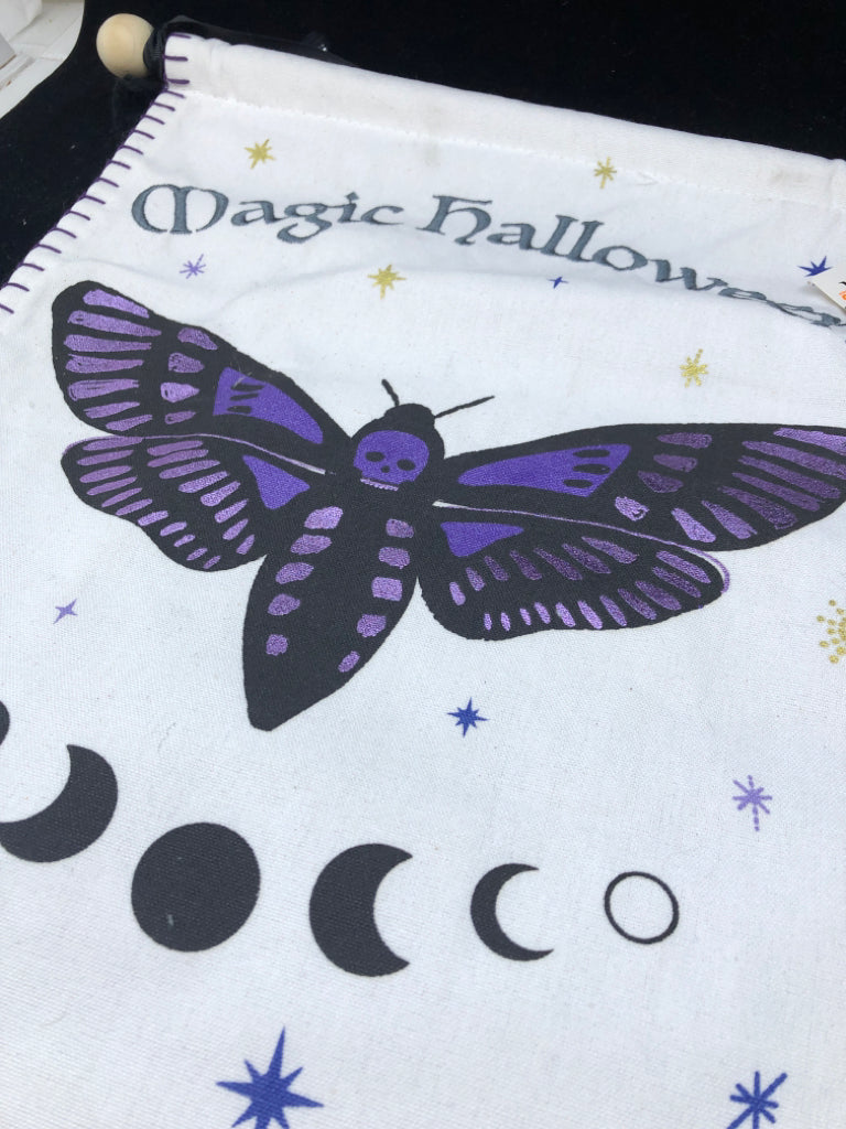 MAGIC HALLOWEEN FABRIC BANNER.