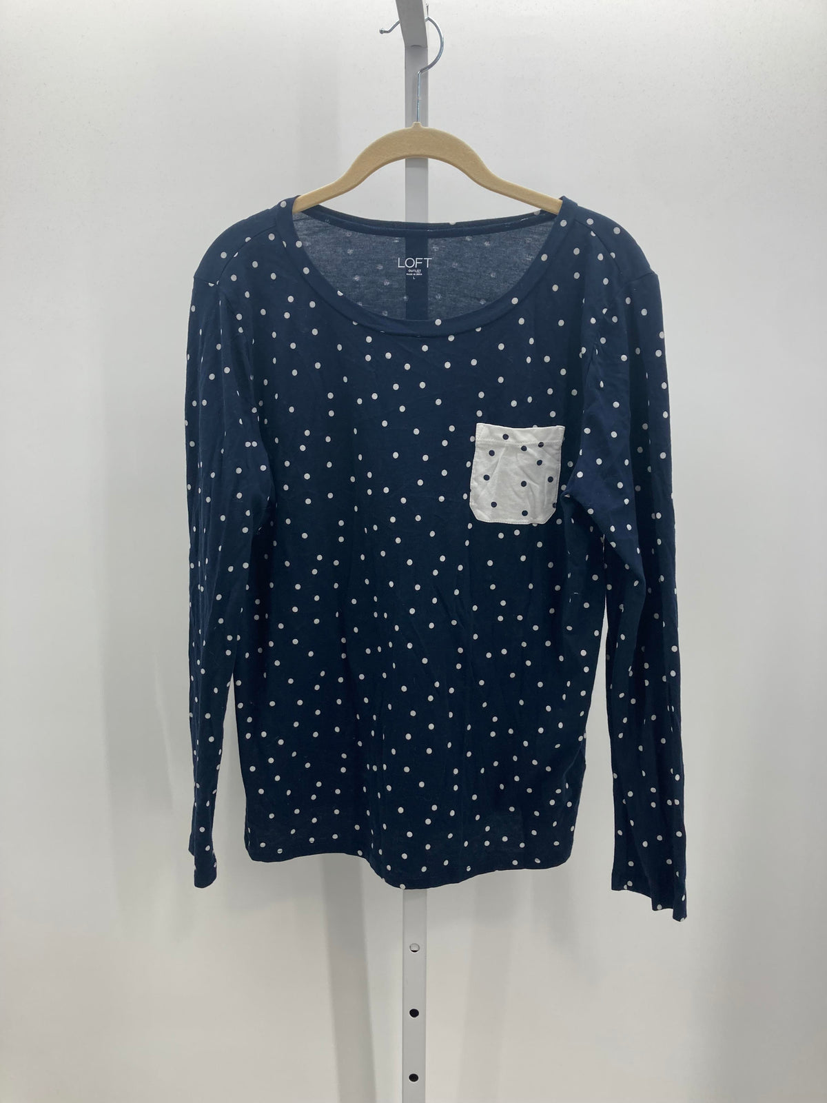 Loft Size Large Misses Long Sleeve Shirt
