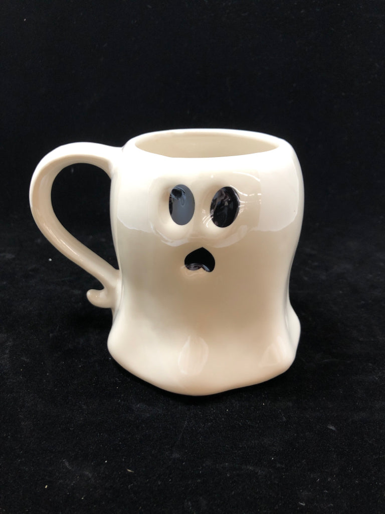 IRIDESCENT GHOST MUG.