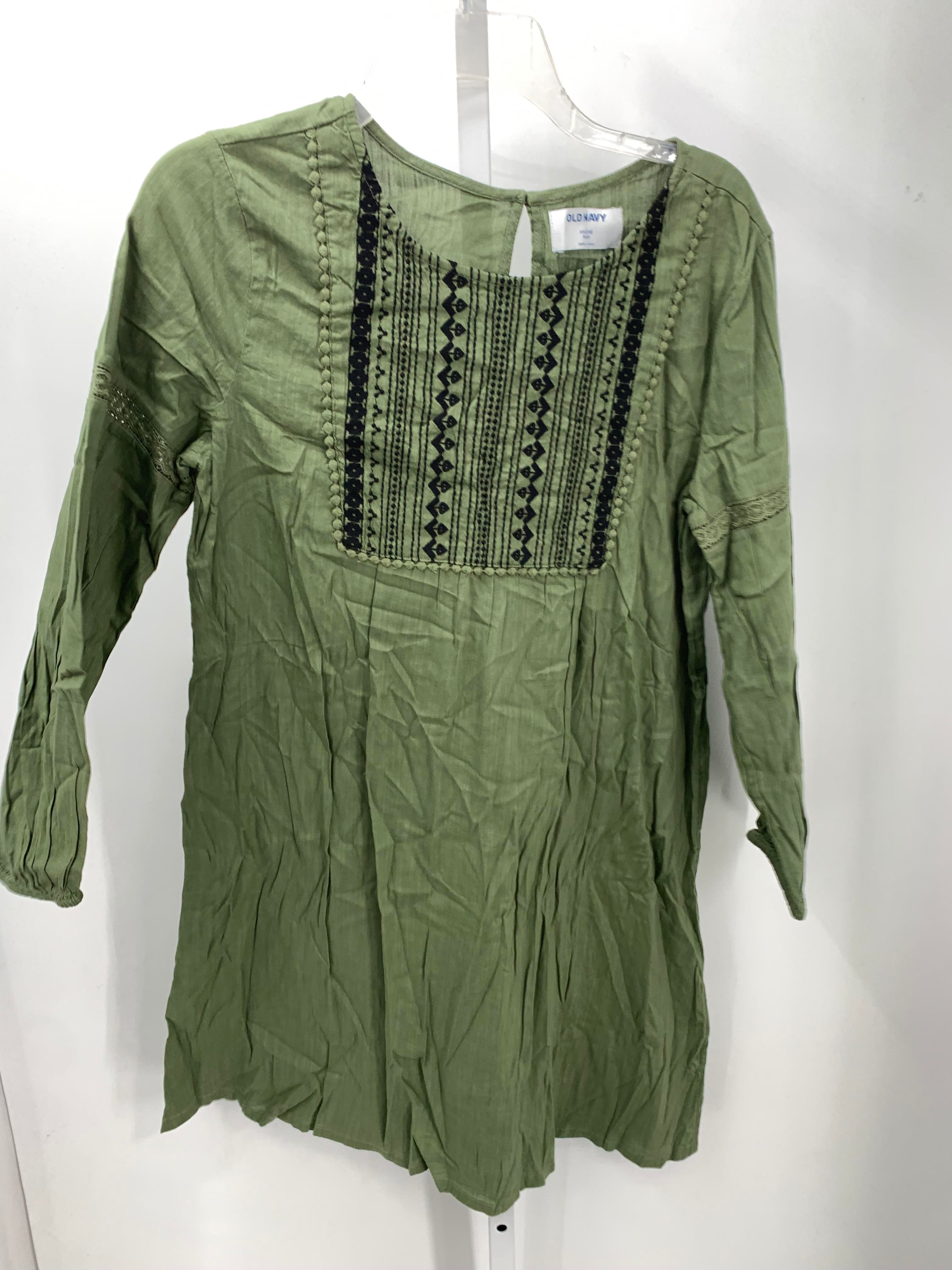 Old Navy Size 18 Plus Girls Long Sleeve Dress