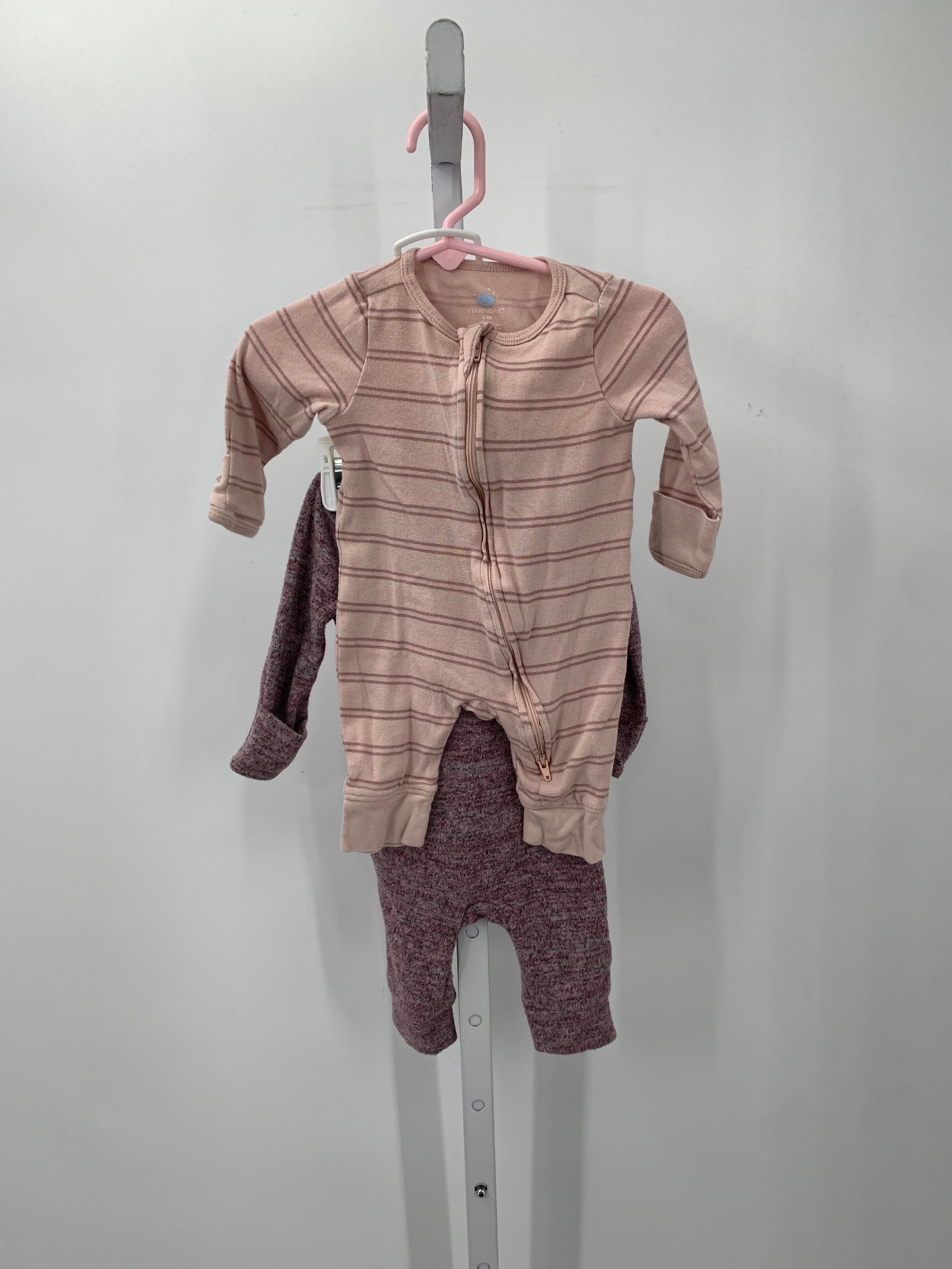 Cloud Island Size 0-3 months Girls 2 Pieces