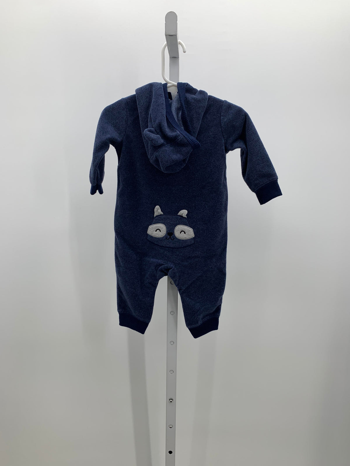 HOODED FLEECE ROMPER