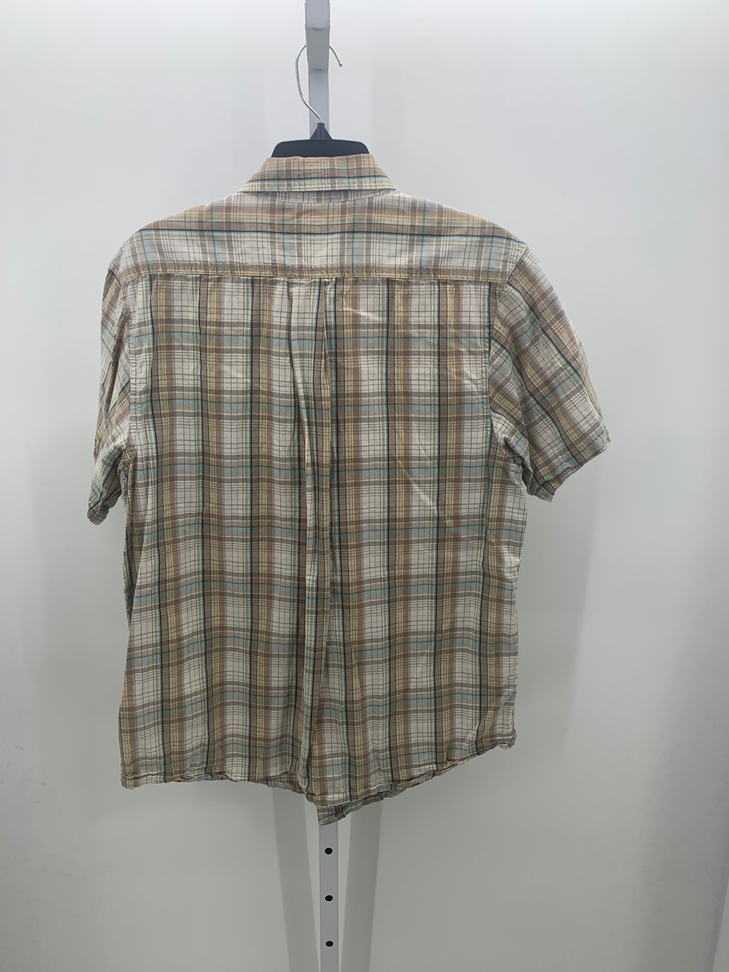 PLAID BTN DOWN