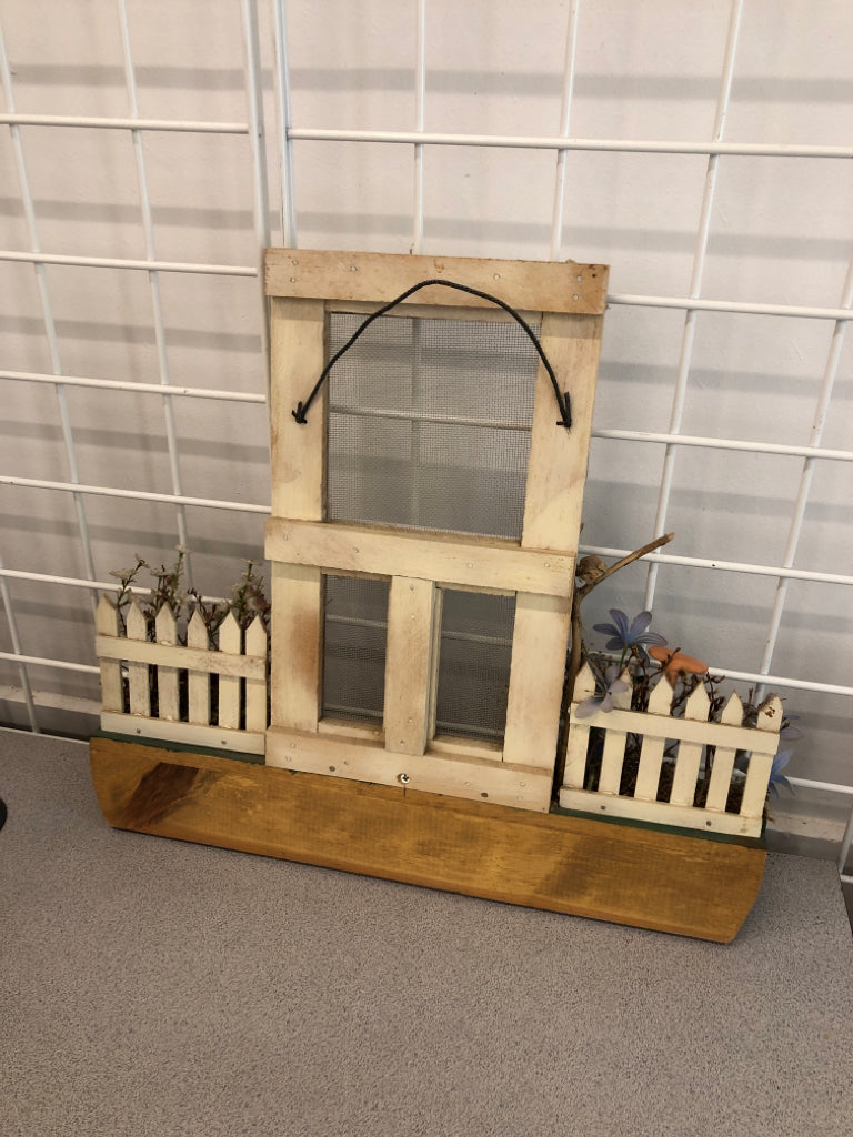 3D GARDEN WINDOW WALL HANGING.