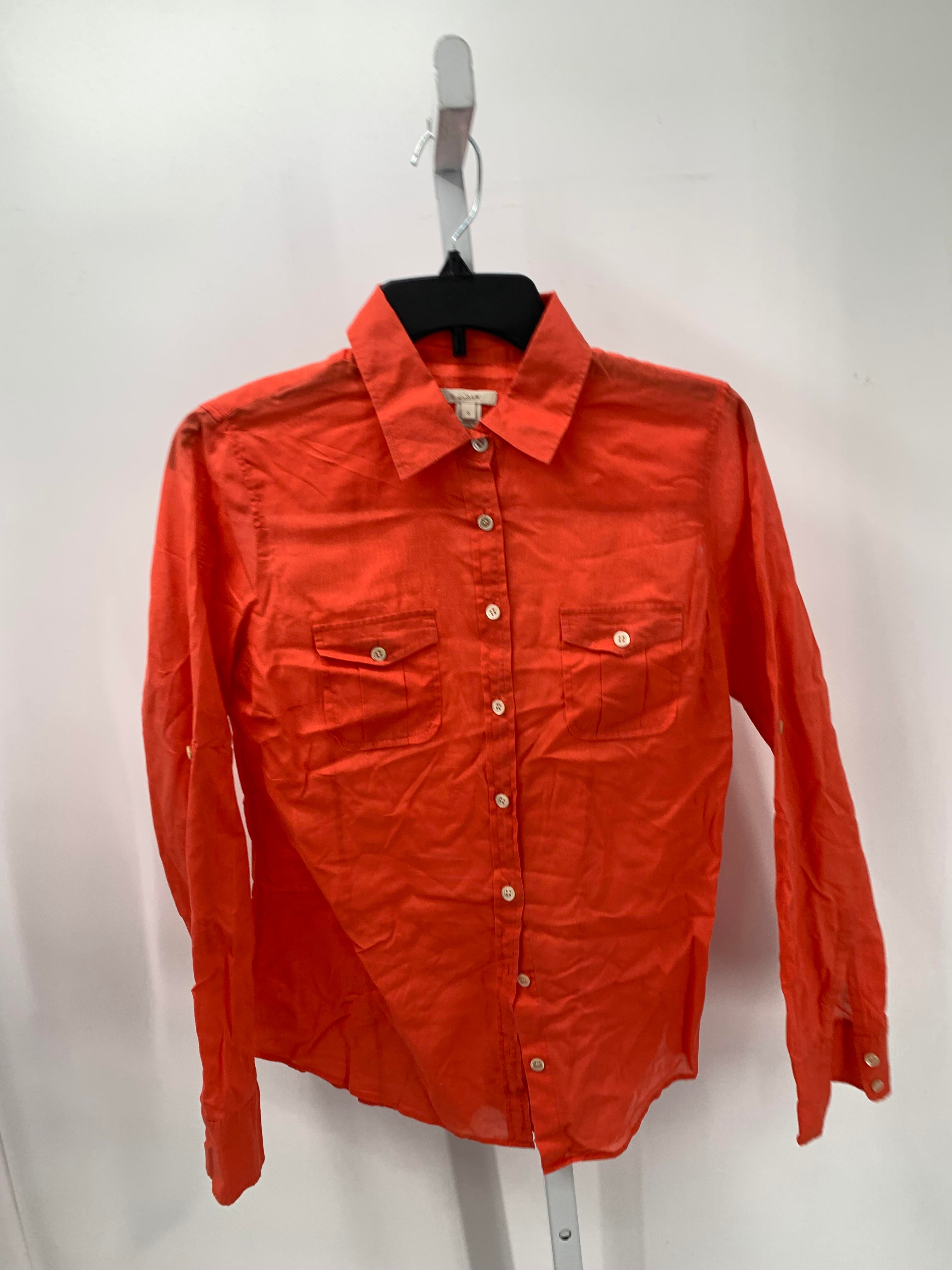J. Crew Size 6 Misses Long Sleeve Shirt