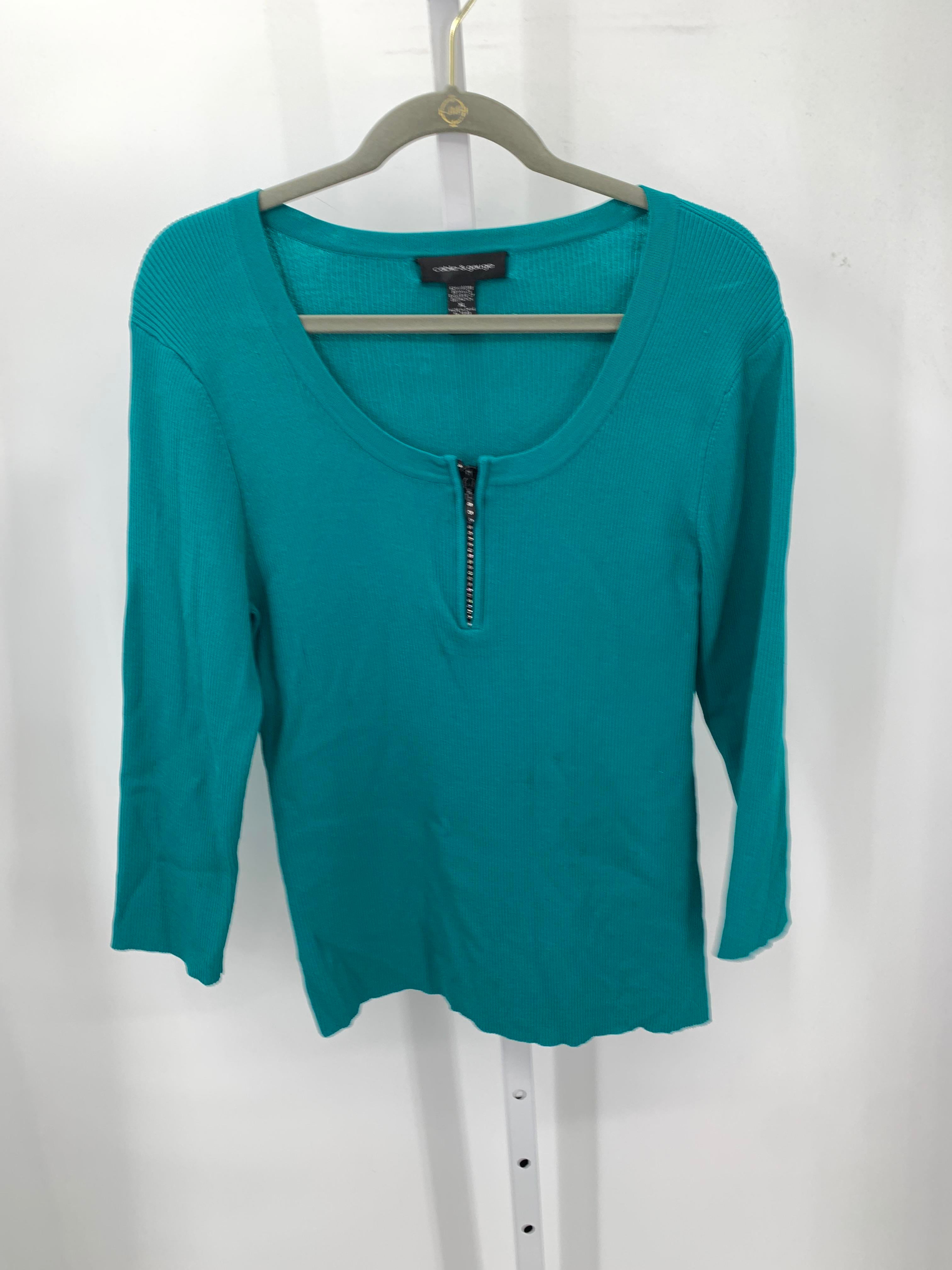 Cable & Gauge Size Extra Large Misses Long Slv Sweater