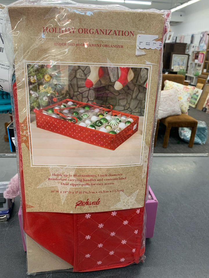 NIP UNDER BED ORNAMENT STORAGE BOX.