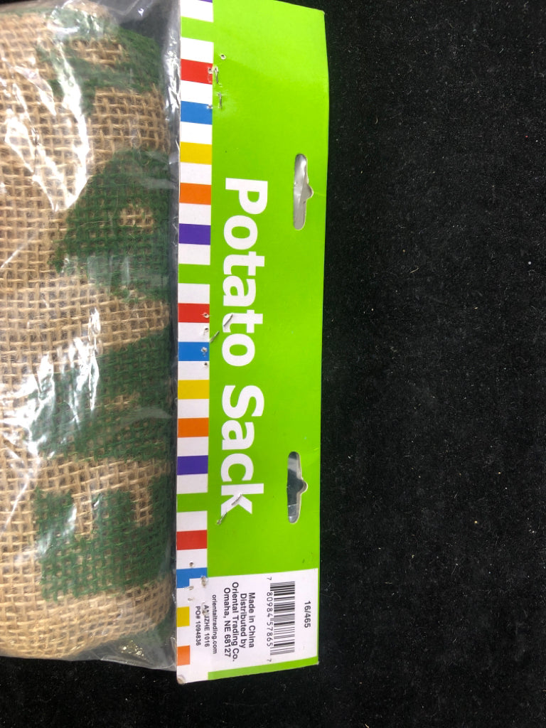 NIP POTATO SACK W/FROGS.