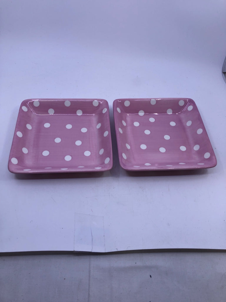 3 PC WHIP CANCER- 2 SQUARE PLATES + 1 MUG.