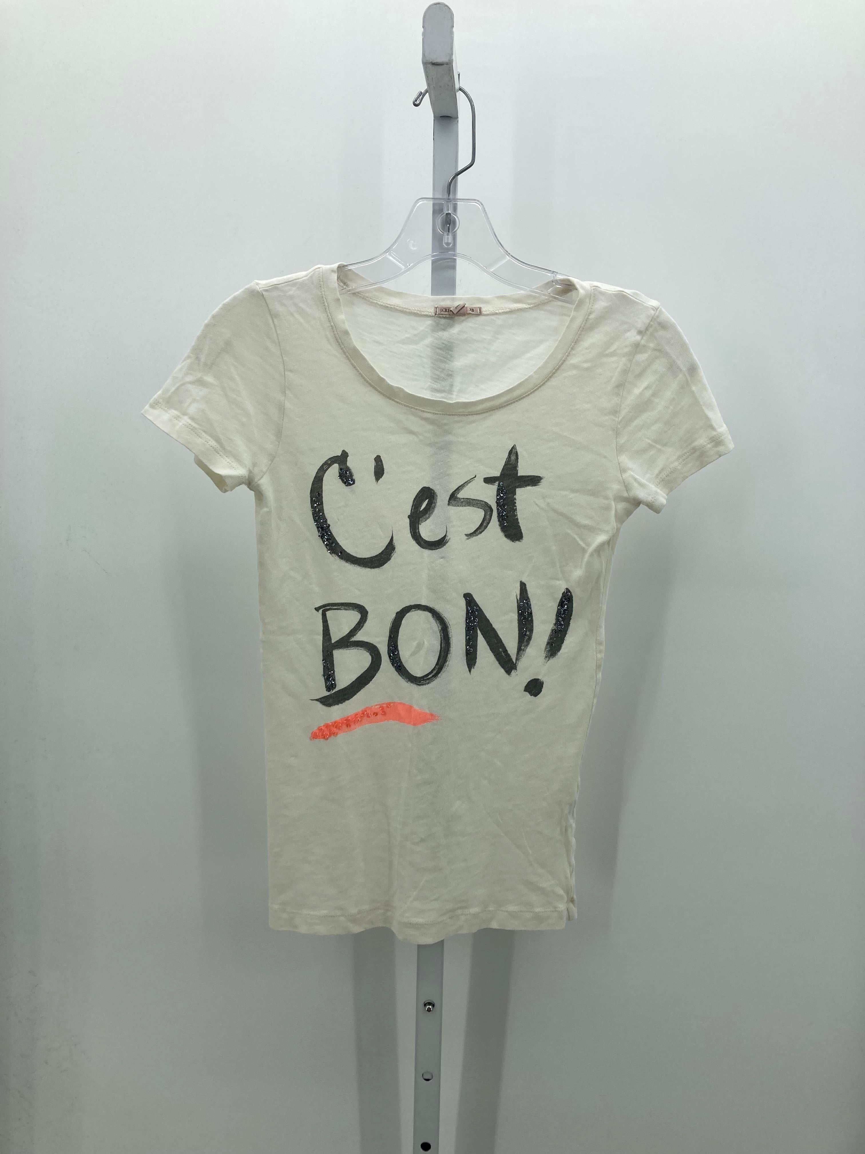 J. Crew Size X Small Misses Short Sleeve Shirt
