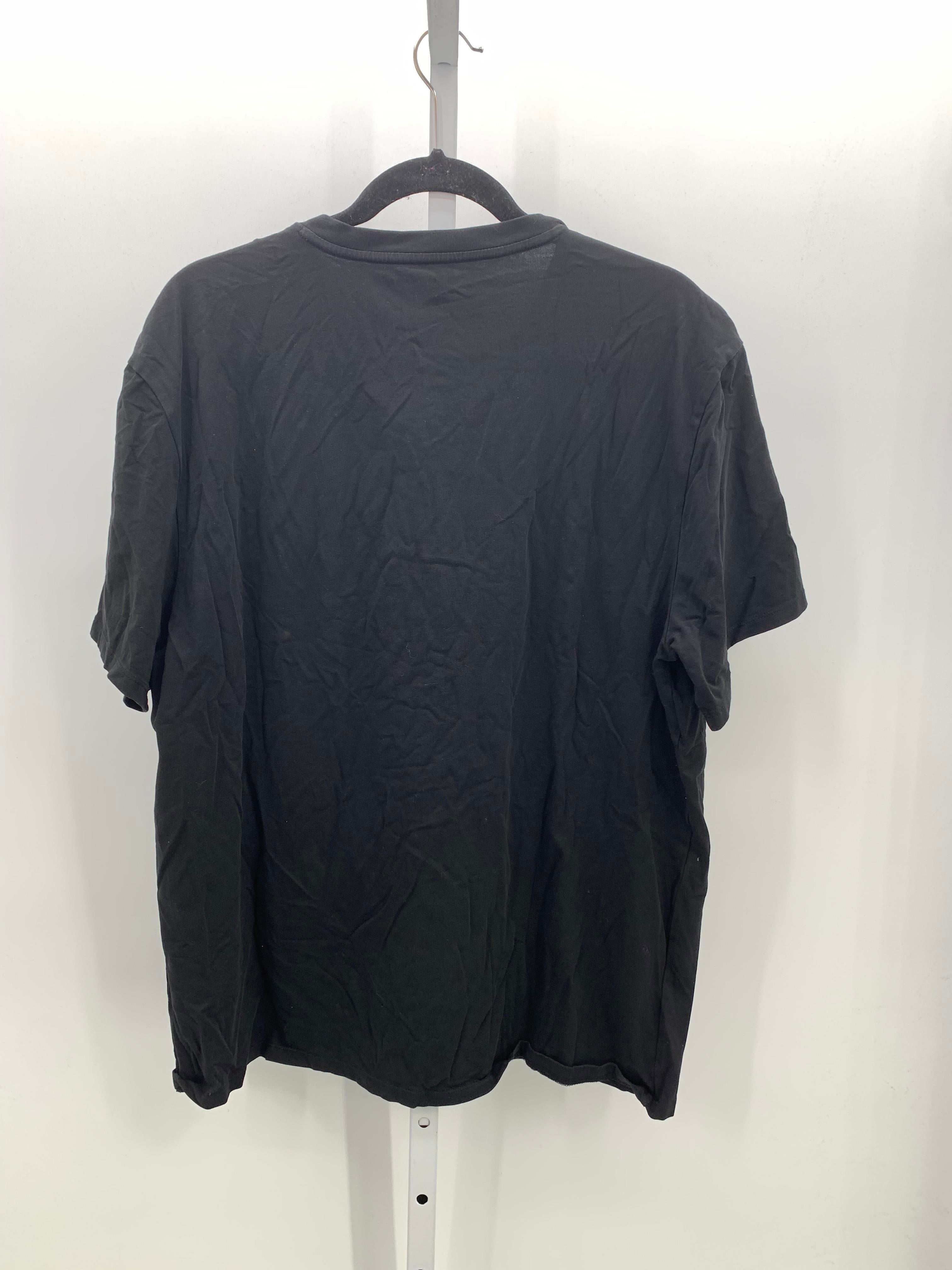 VNECK KNIT TEE'