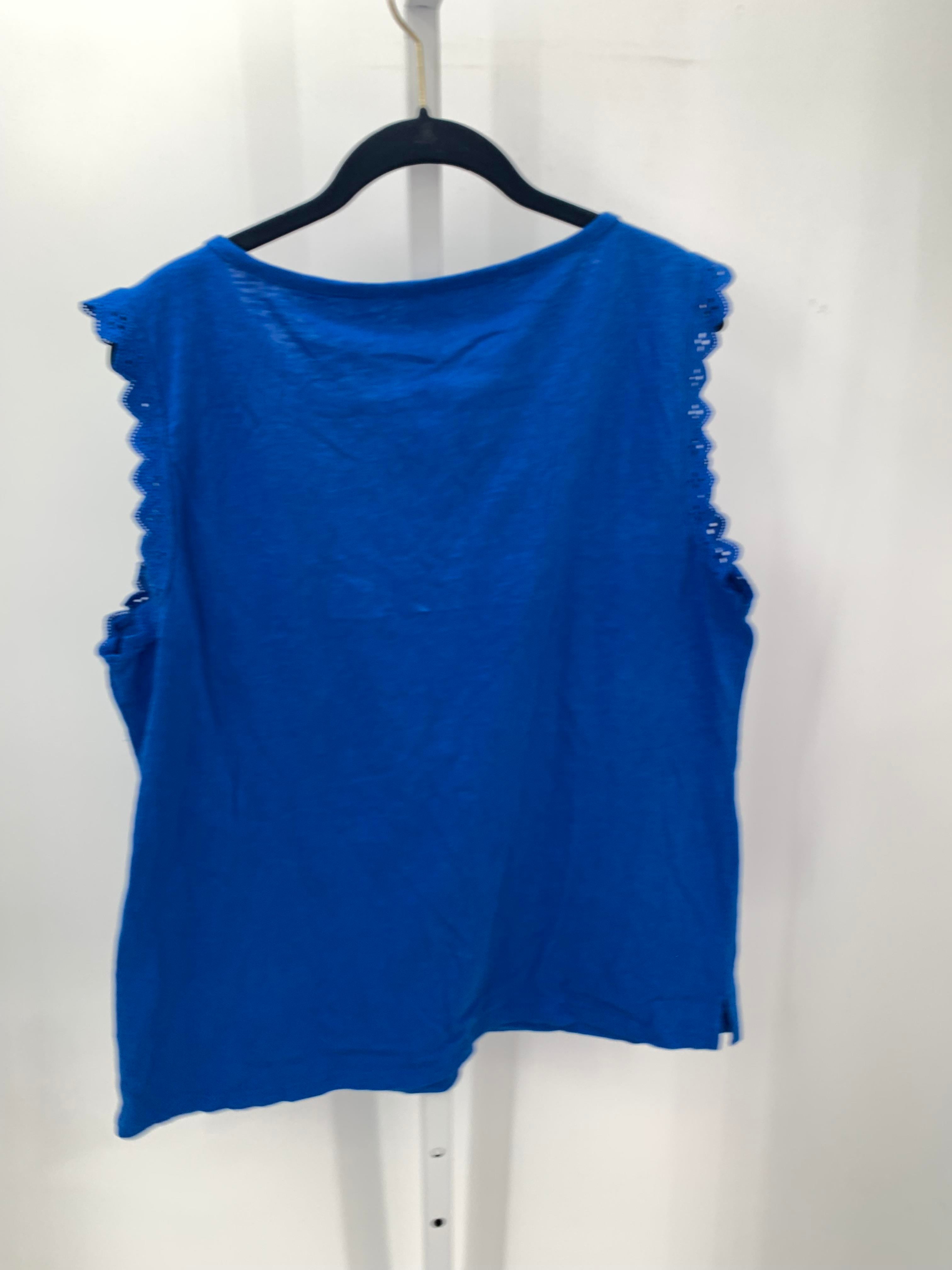 Talbots Size Extra Large Misses Sleeveless Shirt