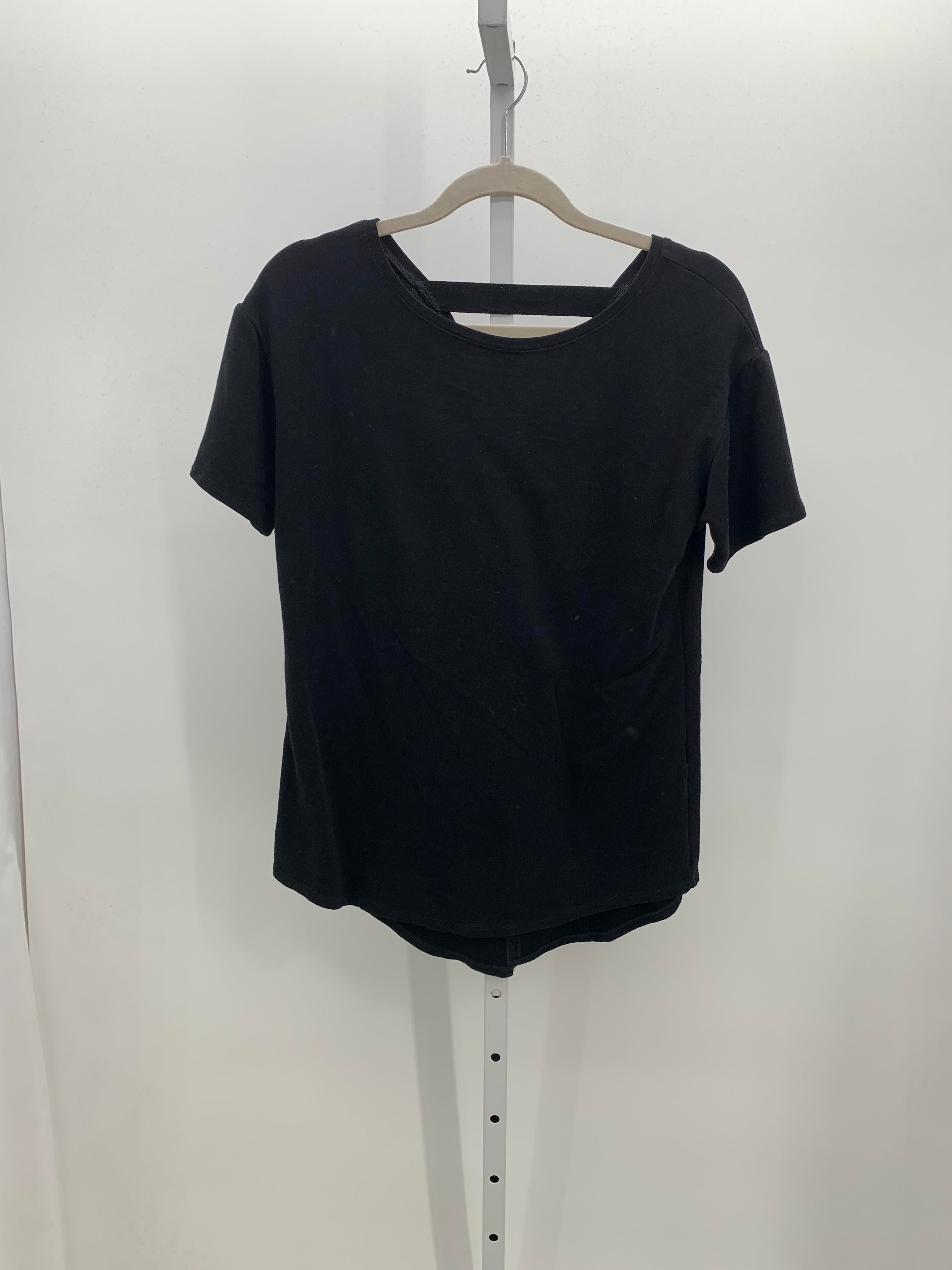 Chico's Size X Small Misses Short Sleeve Shirt