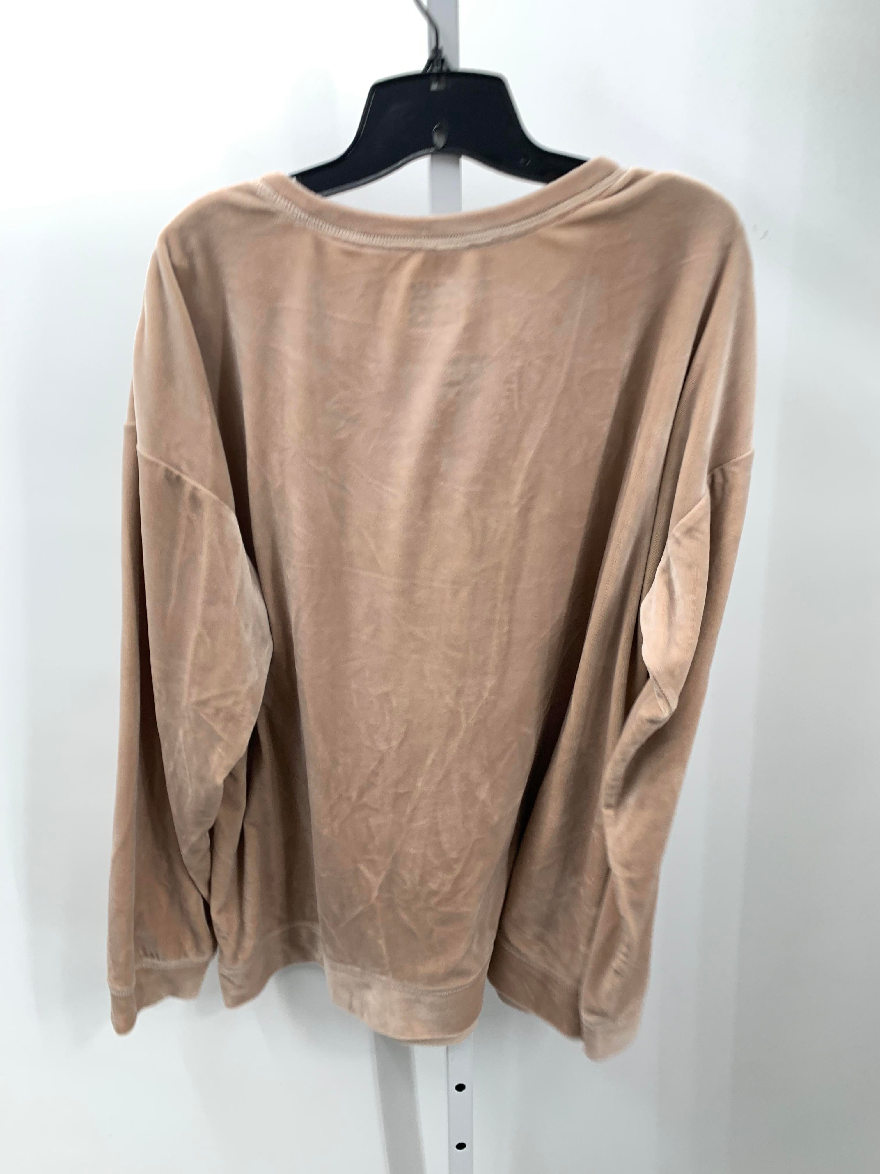 Mukluks Size 2X Womens Long Sleeve Shirt