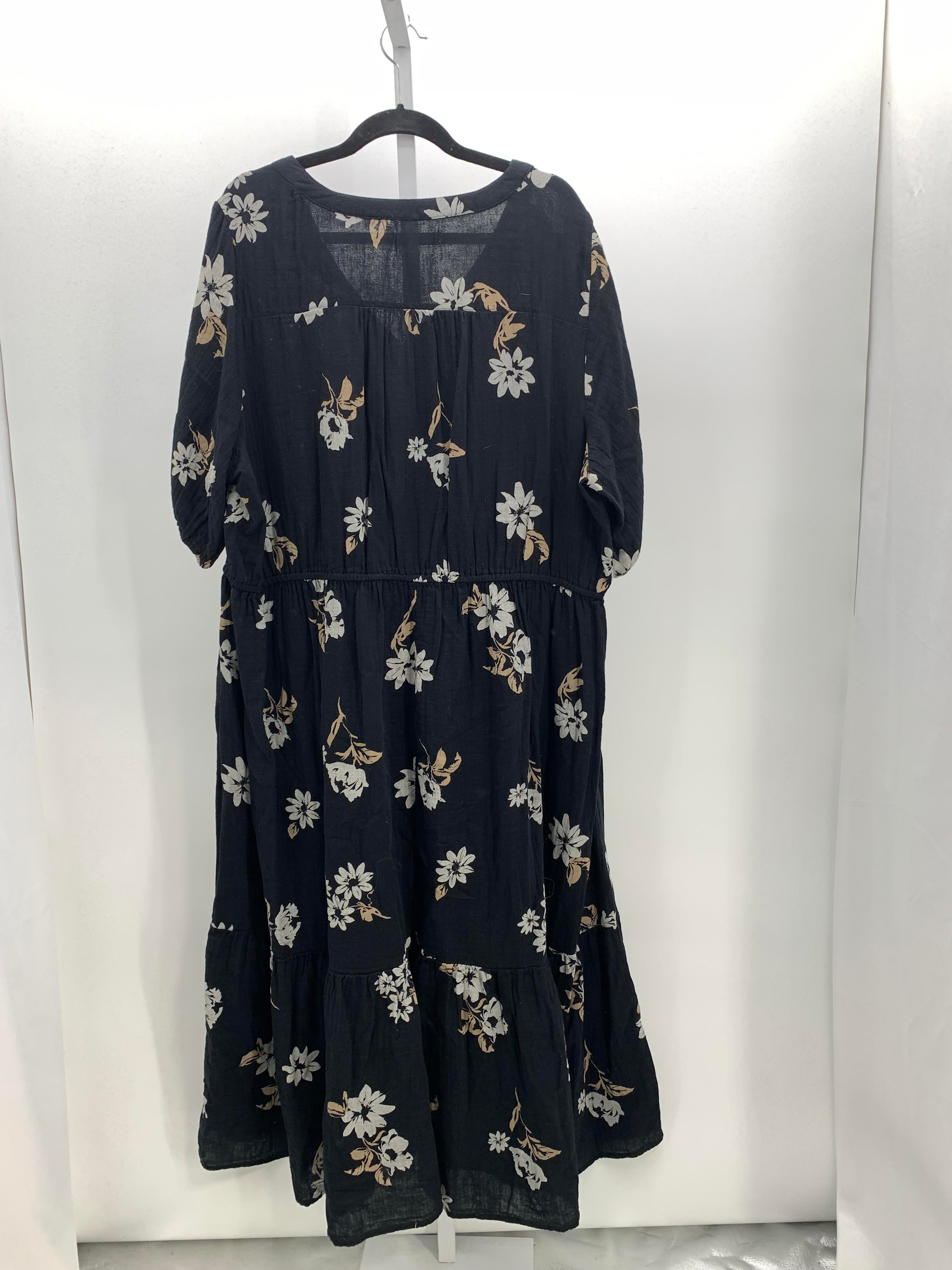 Sonoma Size 2X Womens Short Sleeve Dress