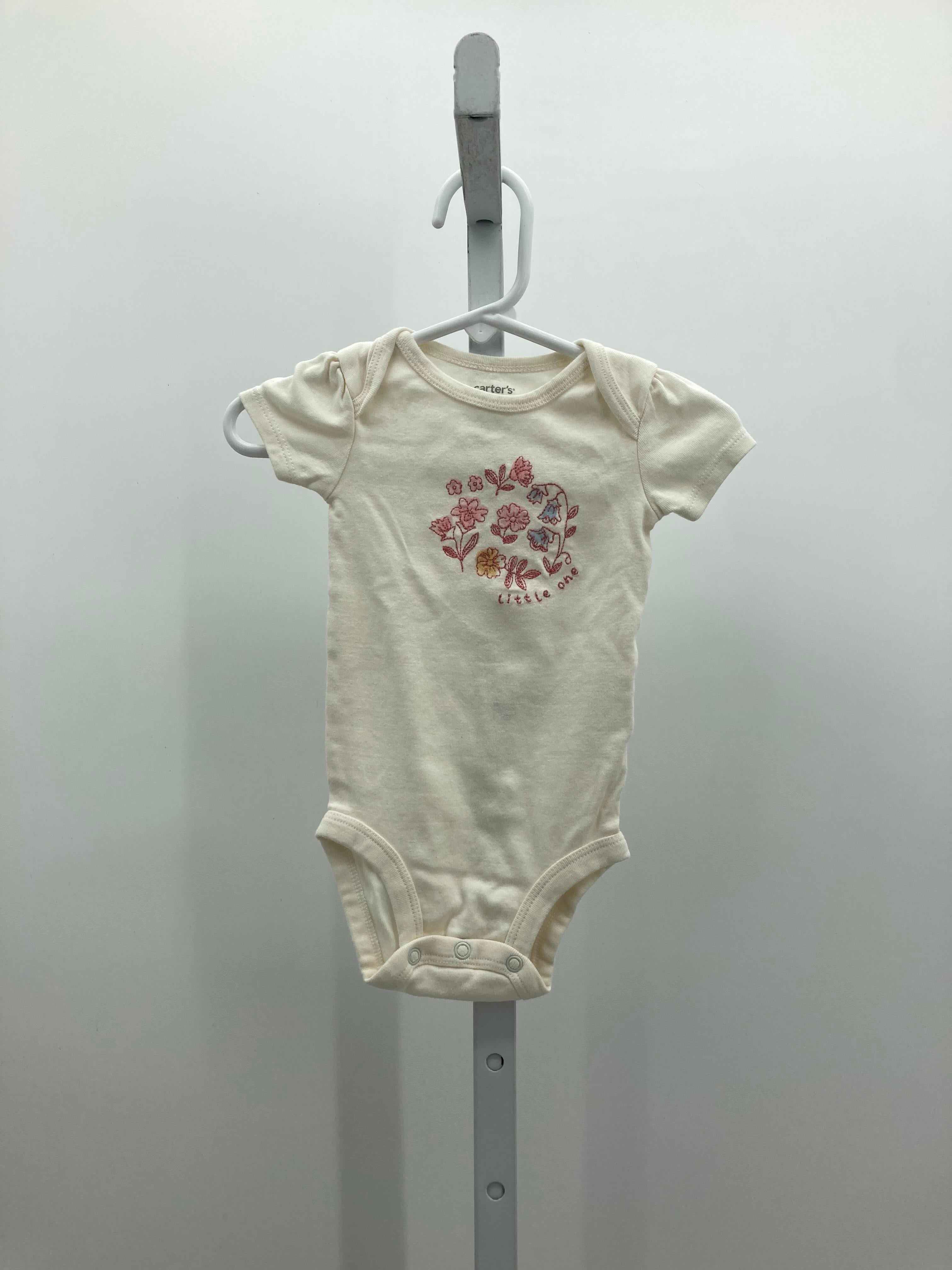 Carters Size 6 Months Girls Short Sleeve Shirt