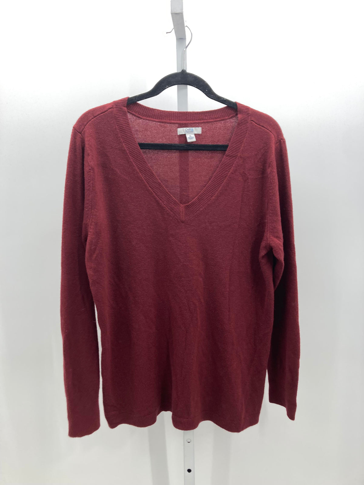 Croft & Barrow Size Extra Large Misses Long Slv Sweater