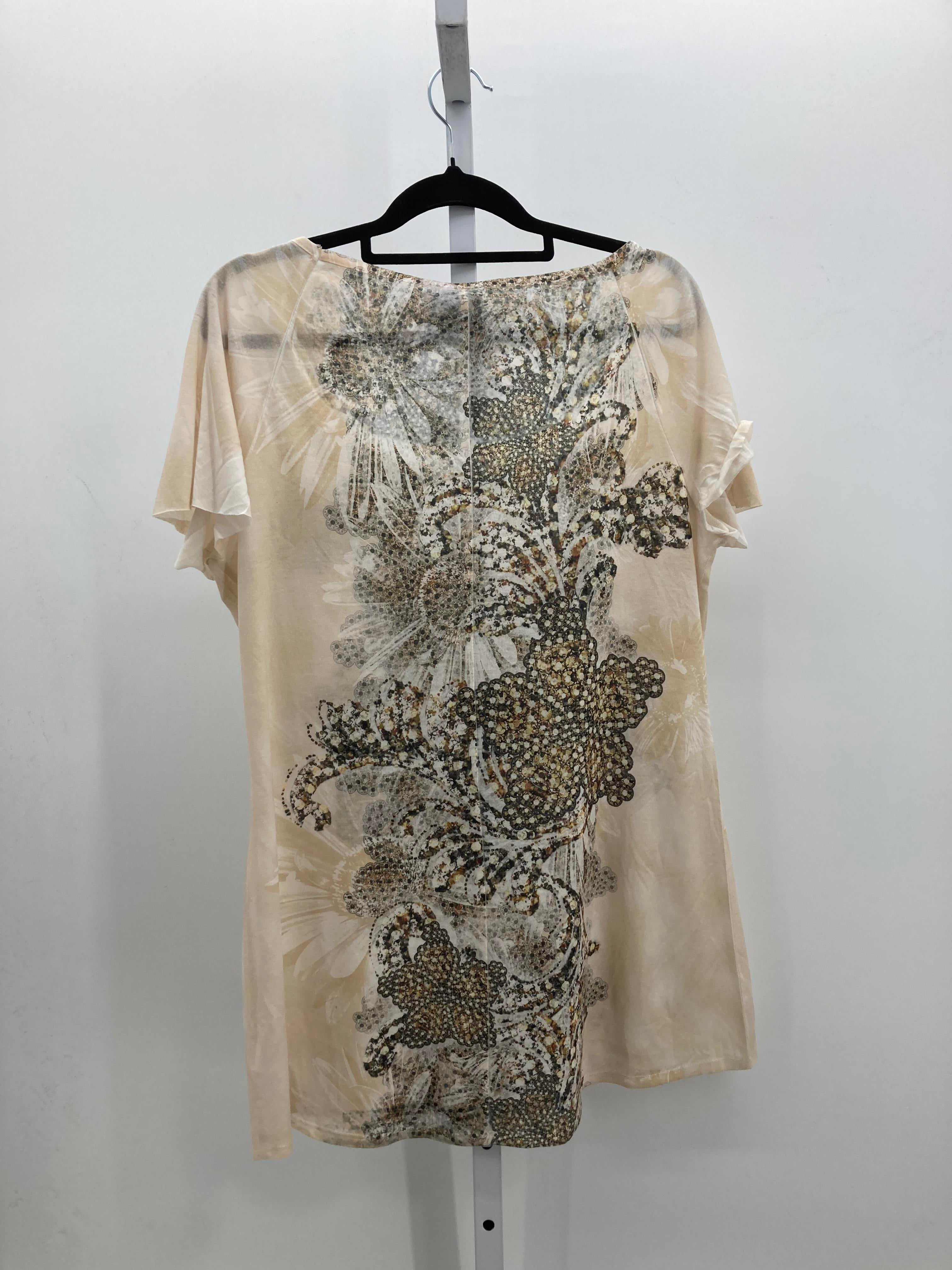 New Direction Size Medium Misses Short Sleeve Shirt