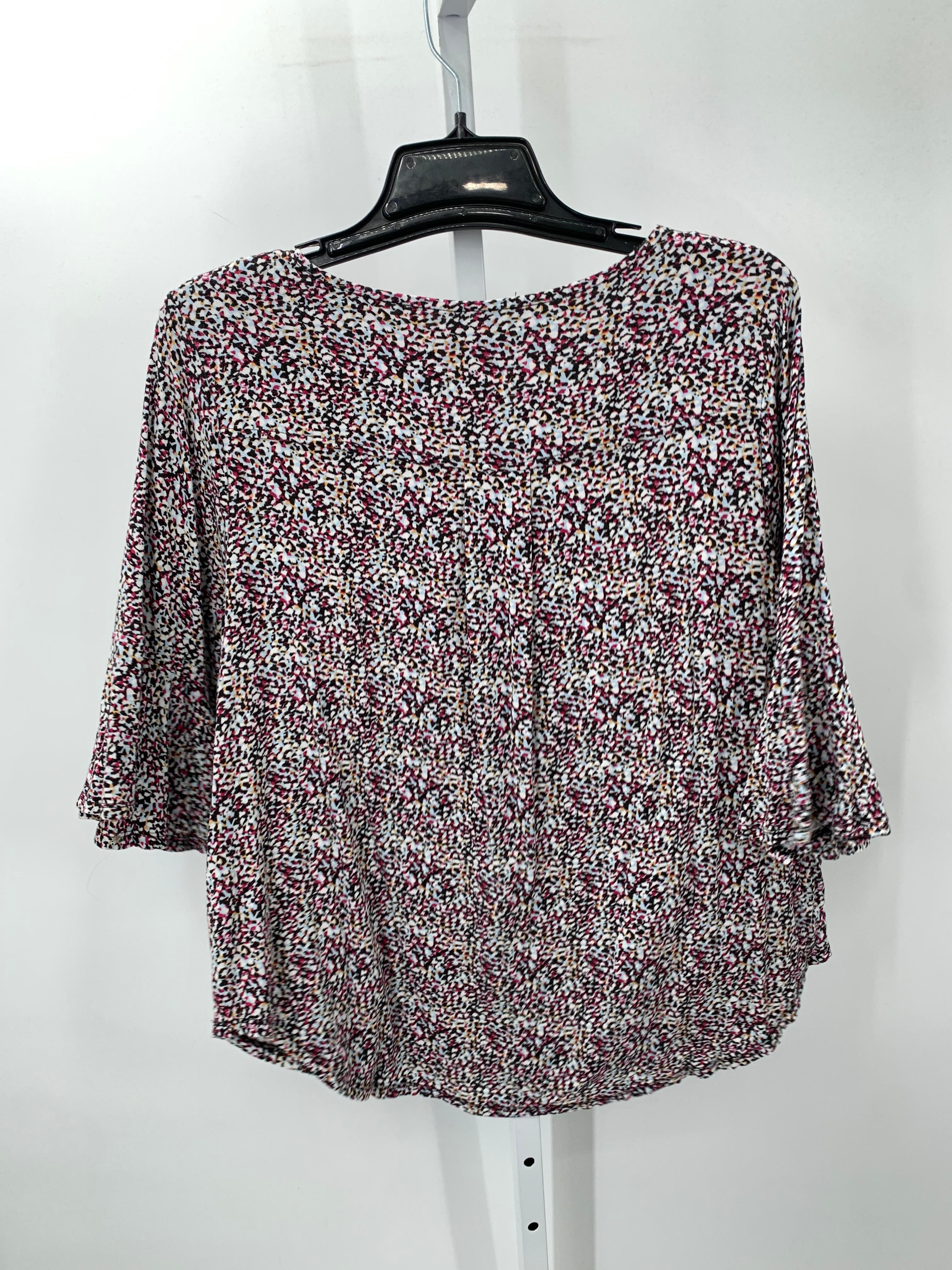 philosophy Size 1X Womens Short Sleeve Shirt