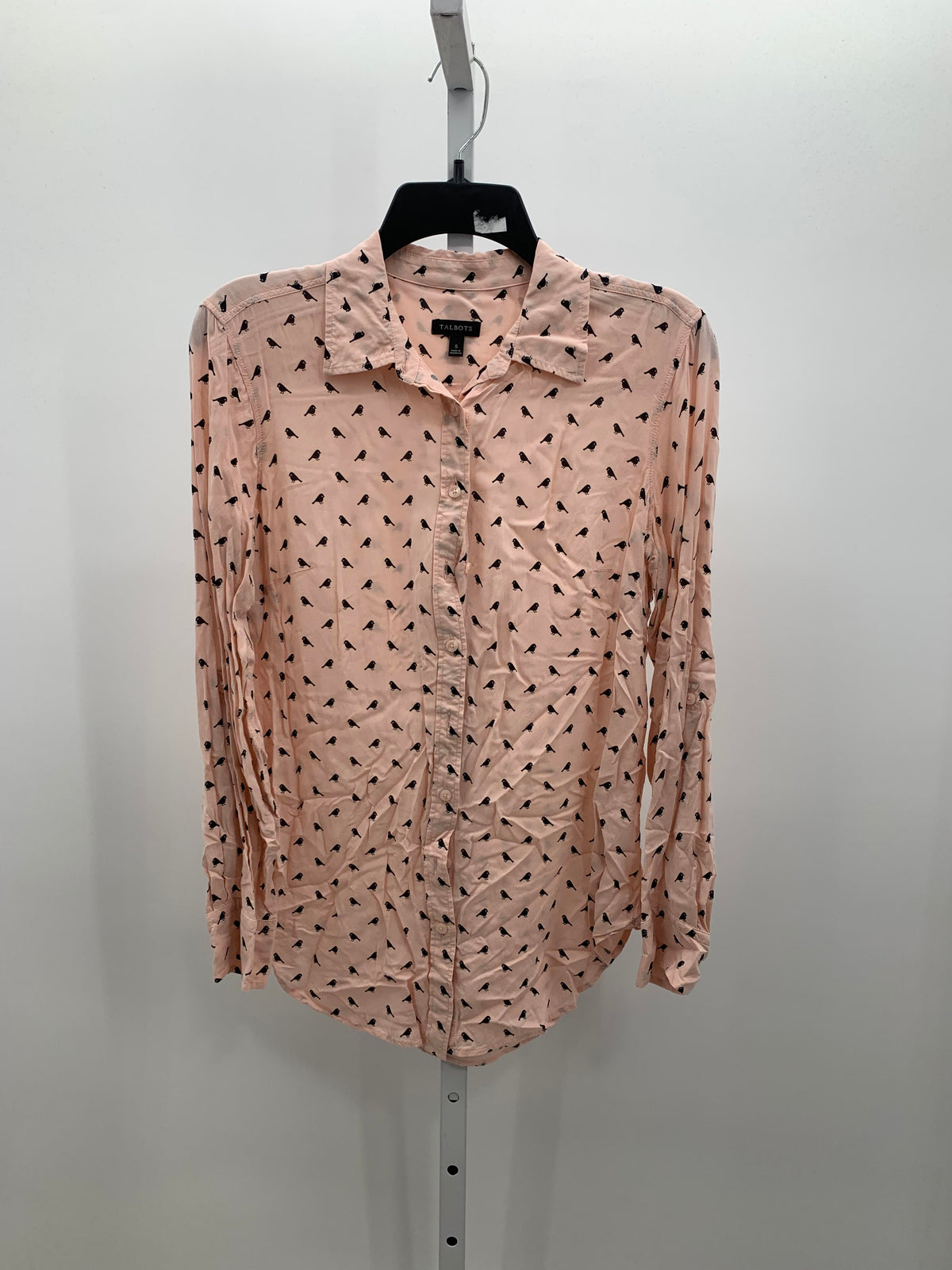 Talbots Size Small Misses Long Sleeve Shirt