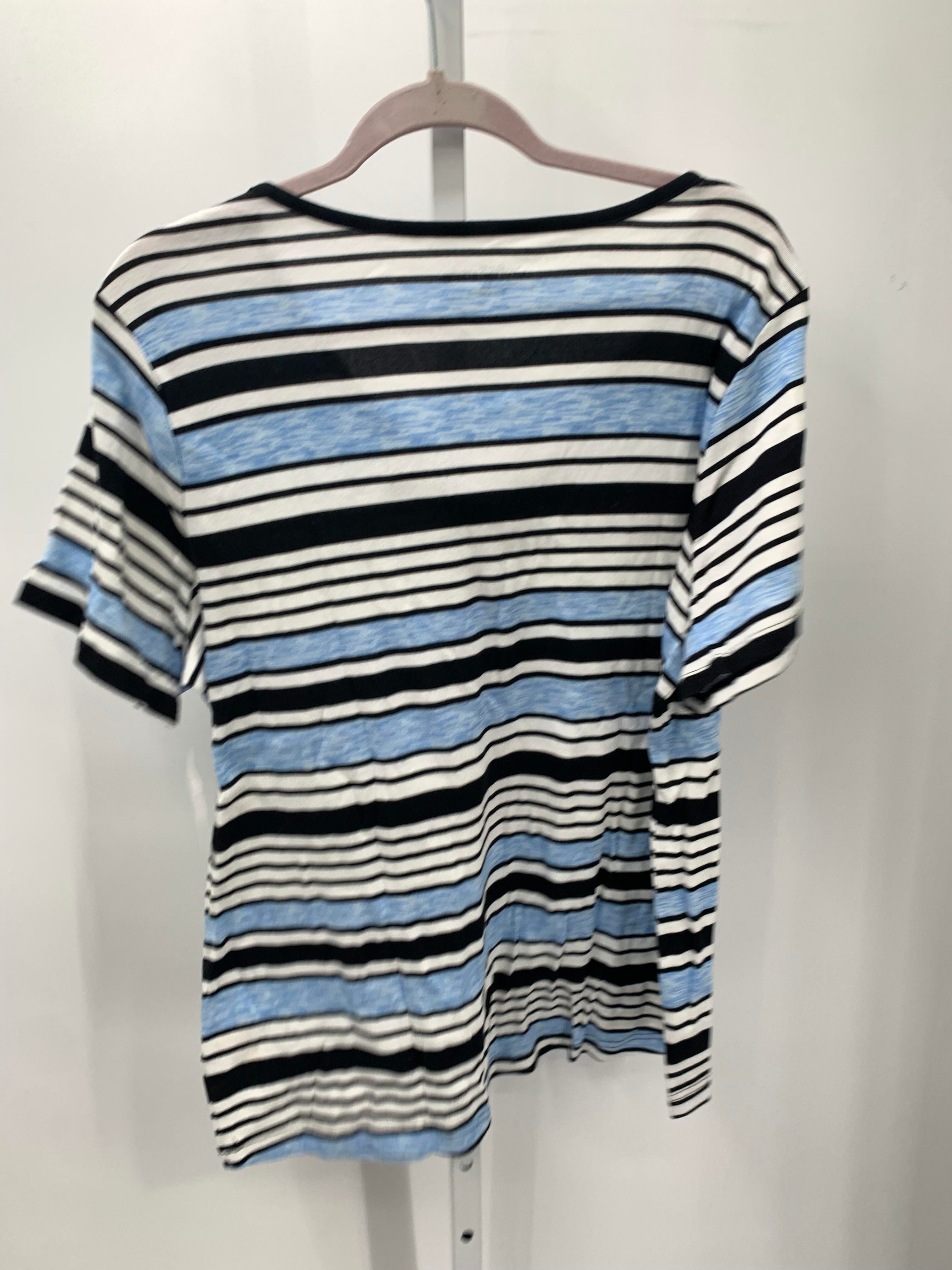 Croft & Barrow Size 1X Womens Short Sleeve Shirt