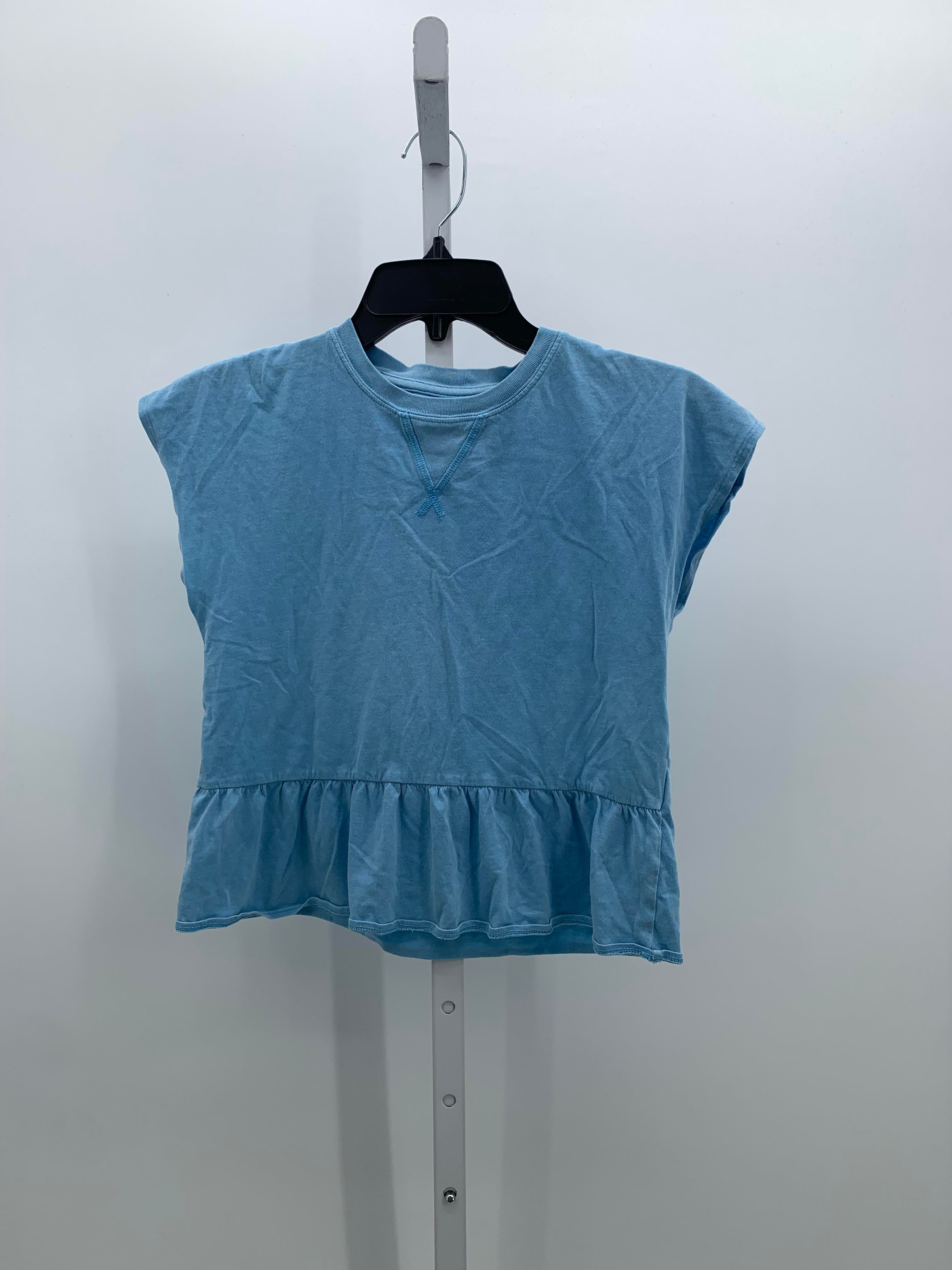 Free Assembly Size 10-12 Girls Short Sleeve Shirt