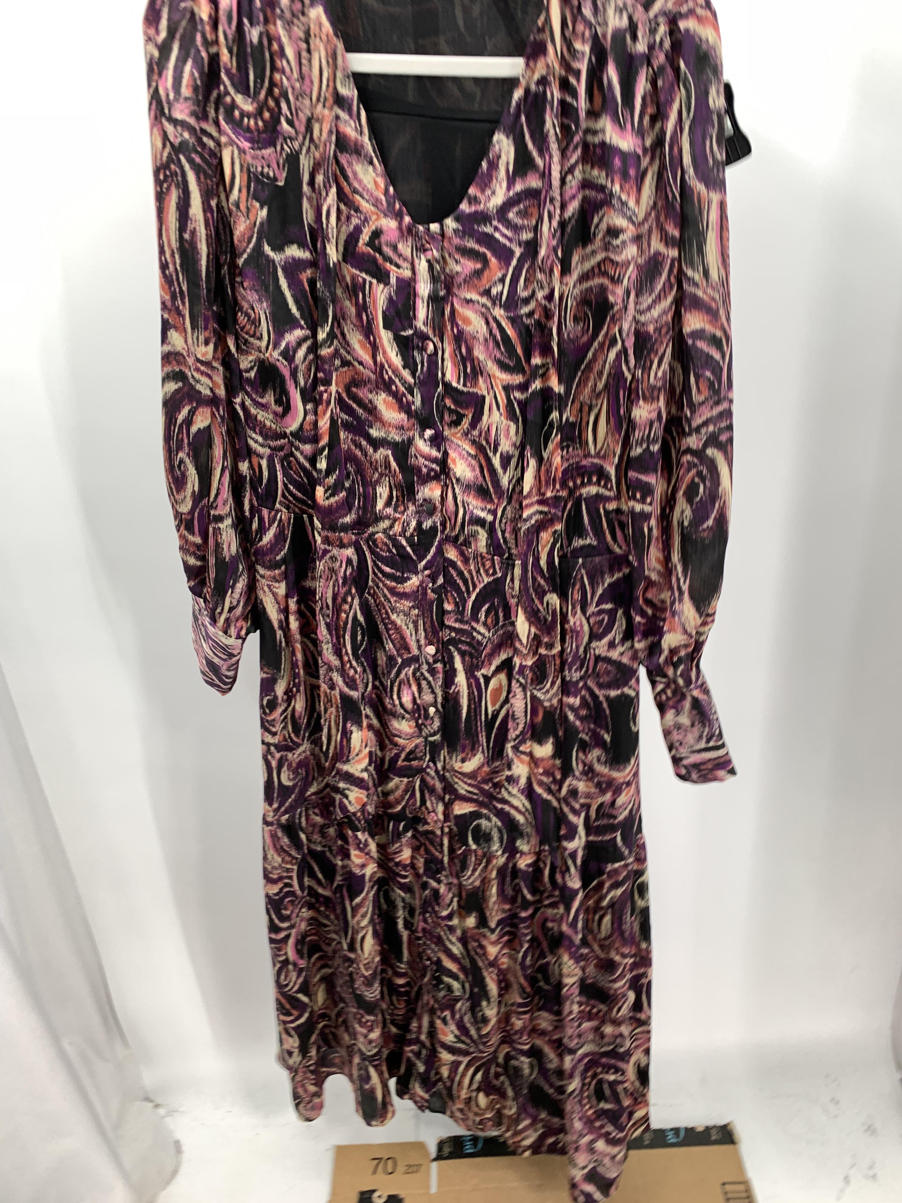 Size 16 Misses Long Sleeve Dress