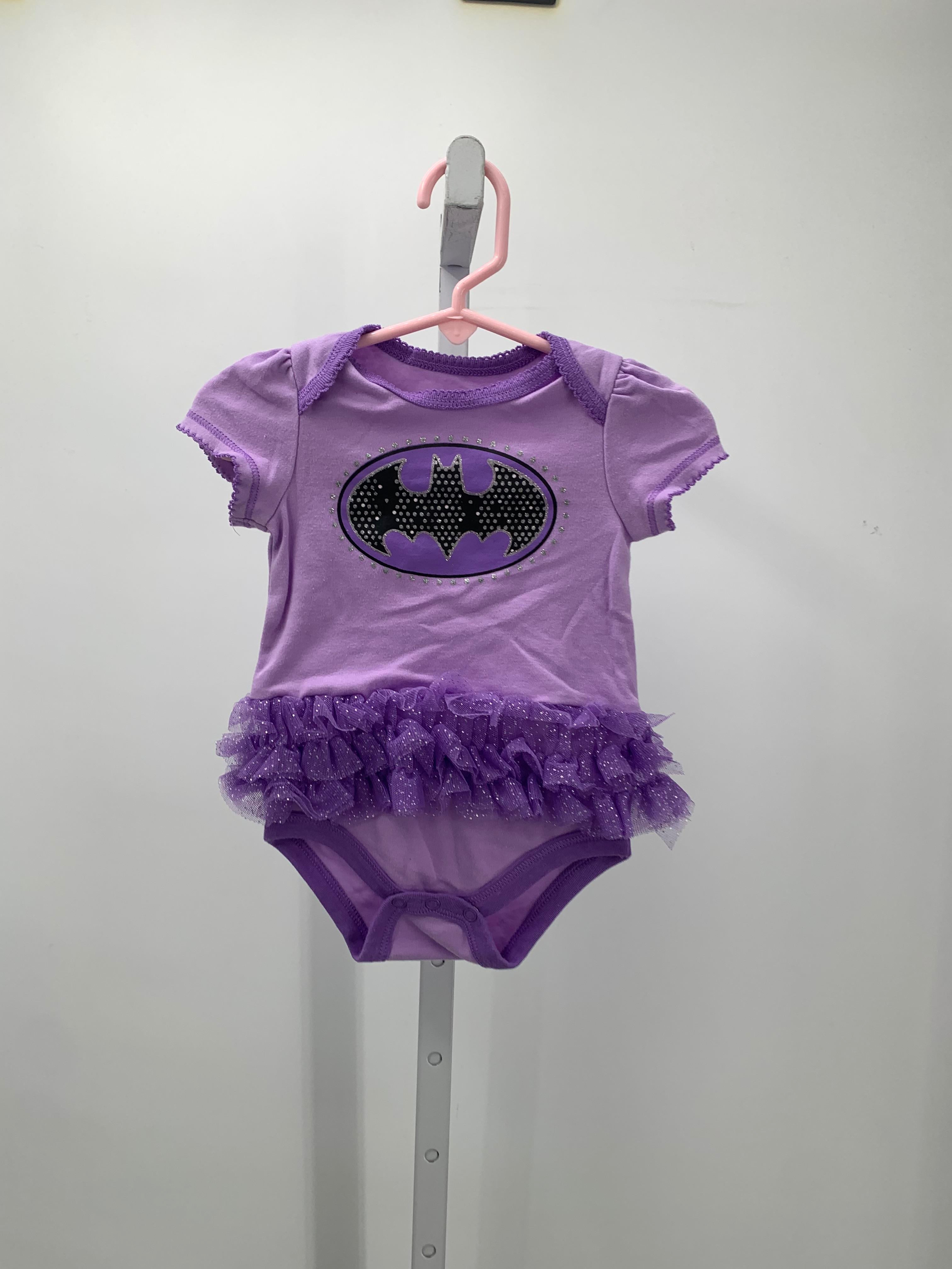 Batman Size 6-9 mon Girls Short Sleeve Shirt