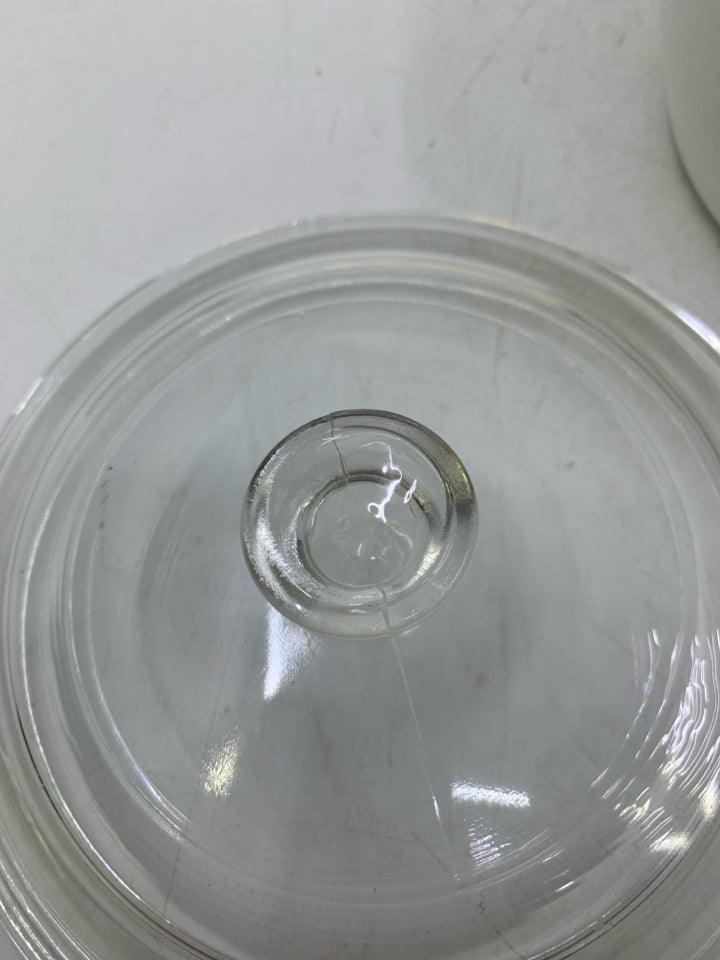 VTG WILDFLOWER SAUCE PAN W/ LID.