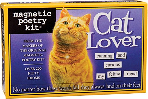 Magnetic Poetry - Cat Lover Kit - Words for Refrigerator - Write Poems and Lette