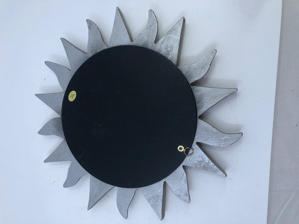 SILVER METAL SUN MIRROR.