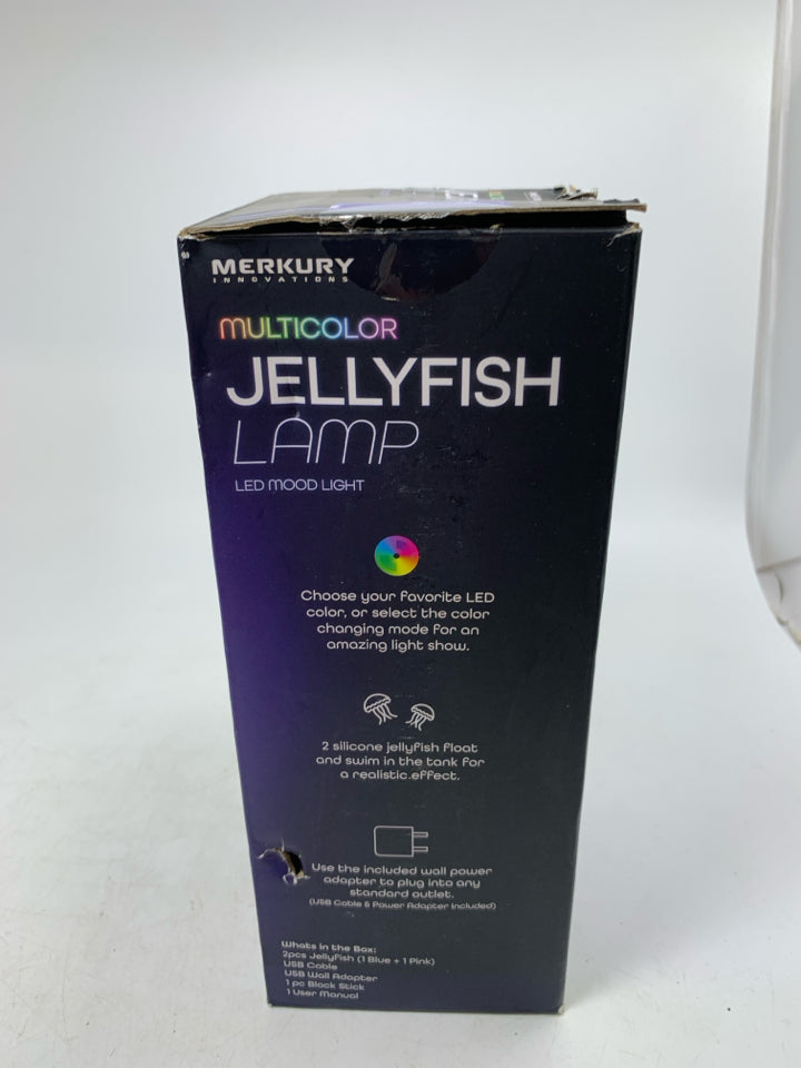 NIB JELLYFISH LAMP.