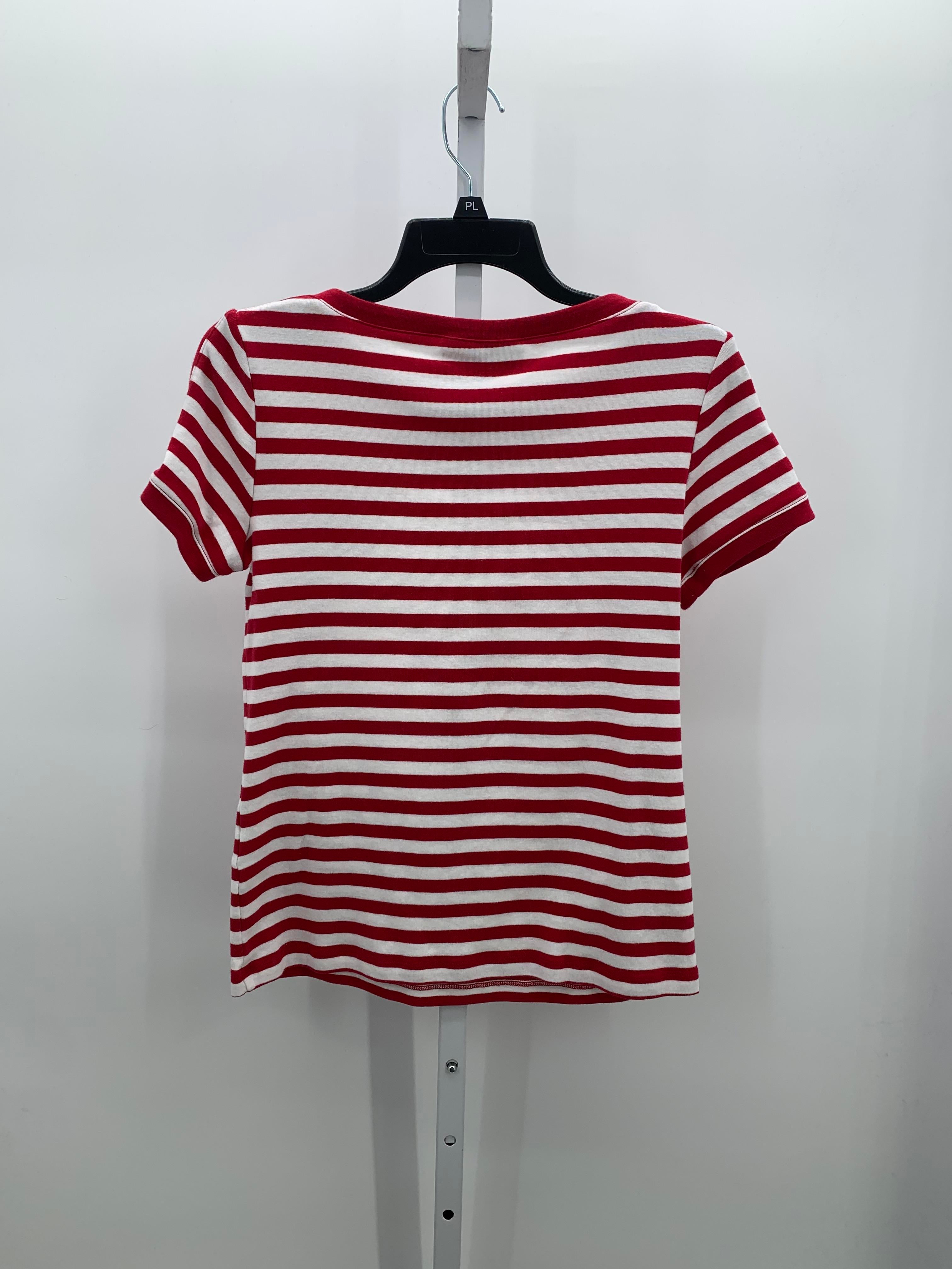 Karen Scott Size Medium Petite Petite Short Sleeve Shirt