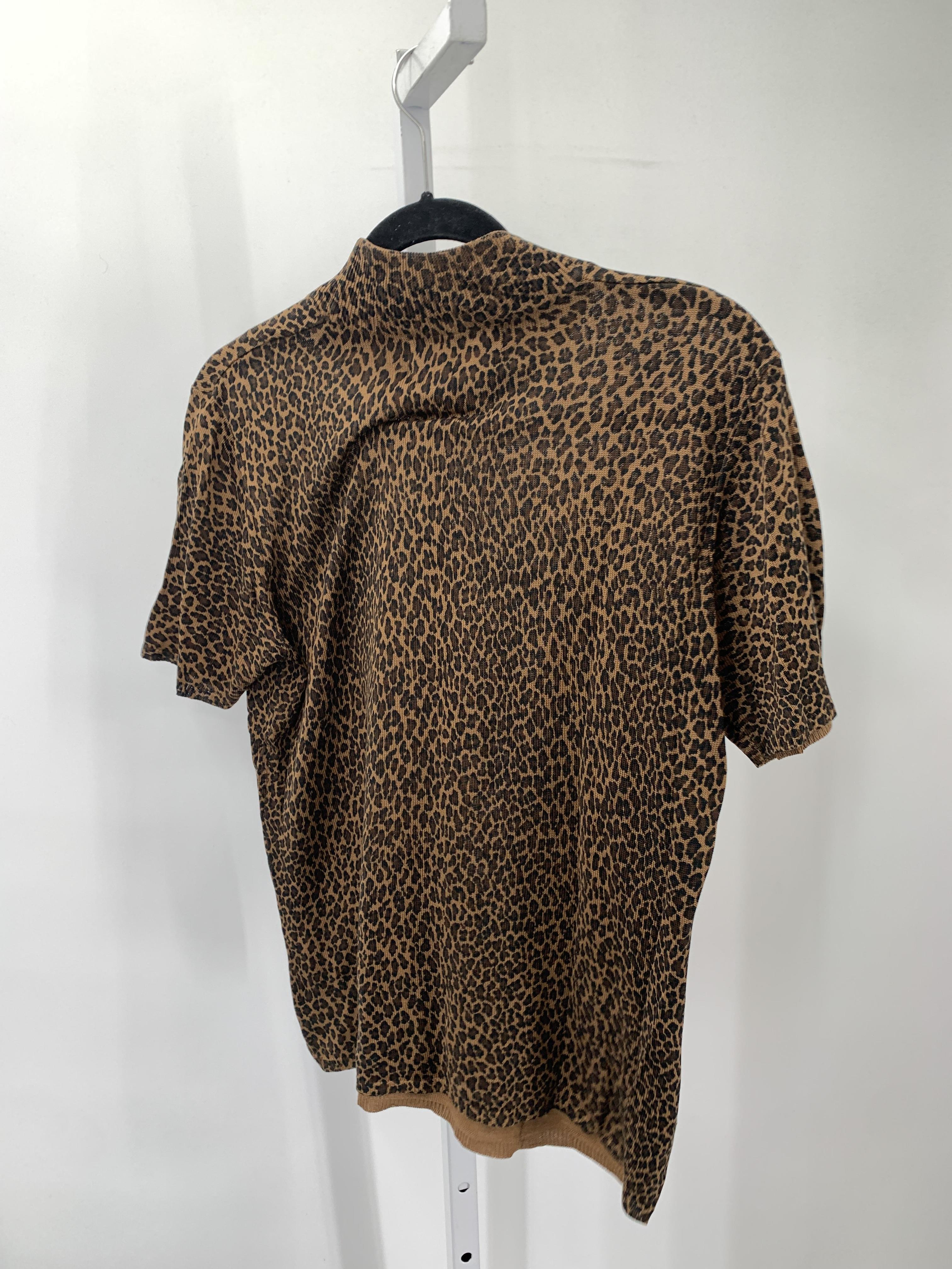 Kasper Size Large Misses Short Slv Sweater