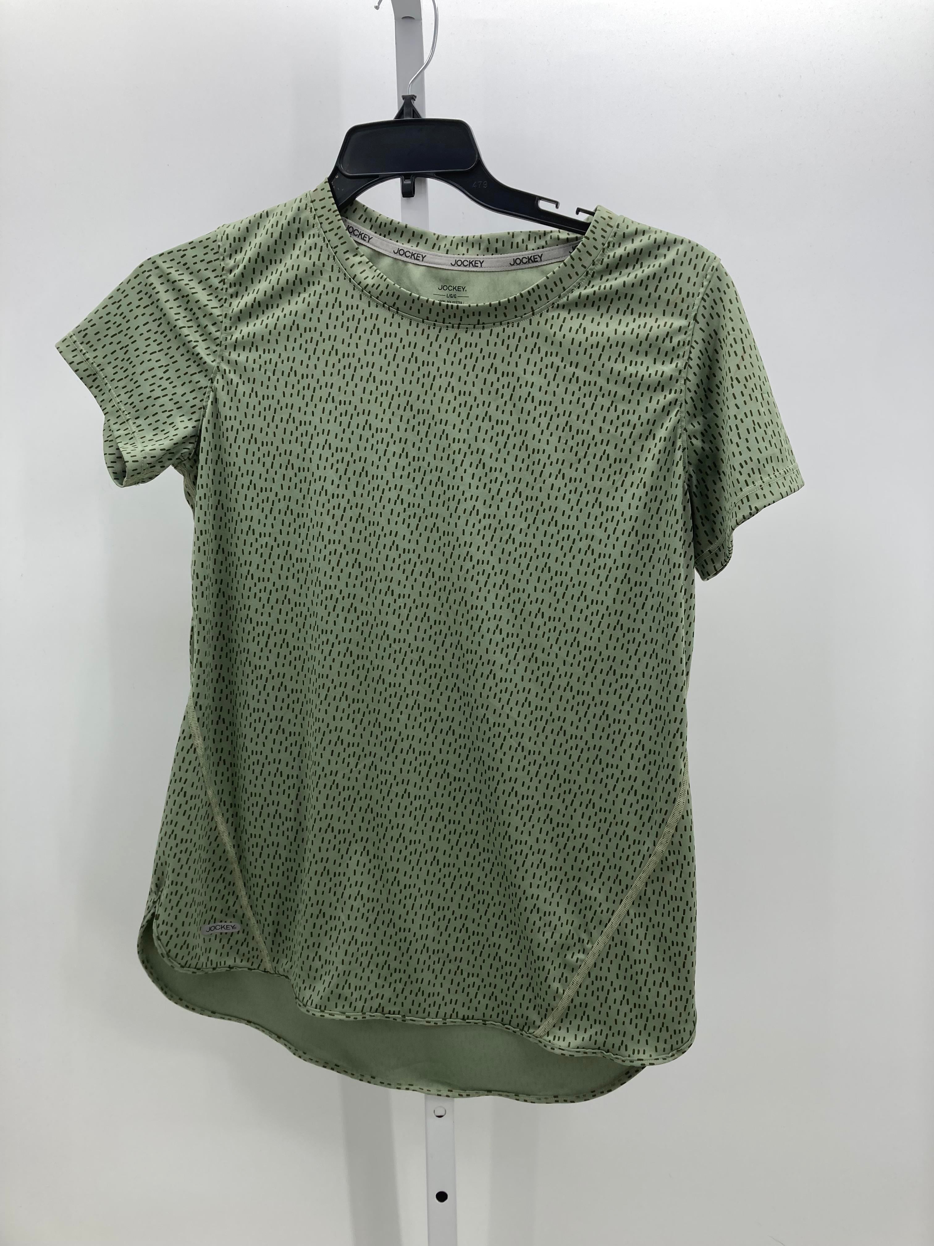 Jockey Size Large Misses Short Sleeve Shirt