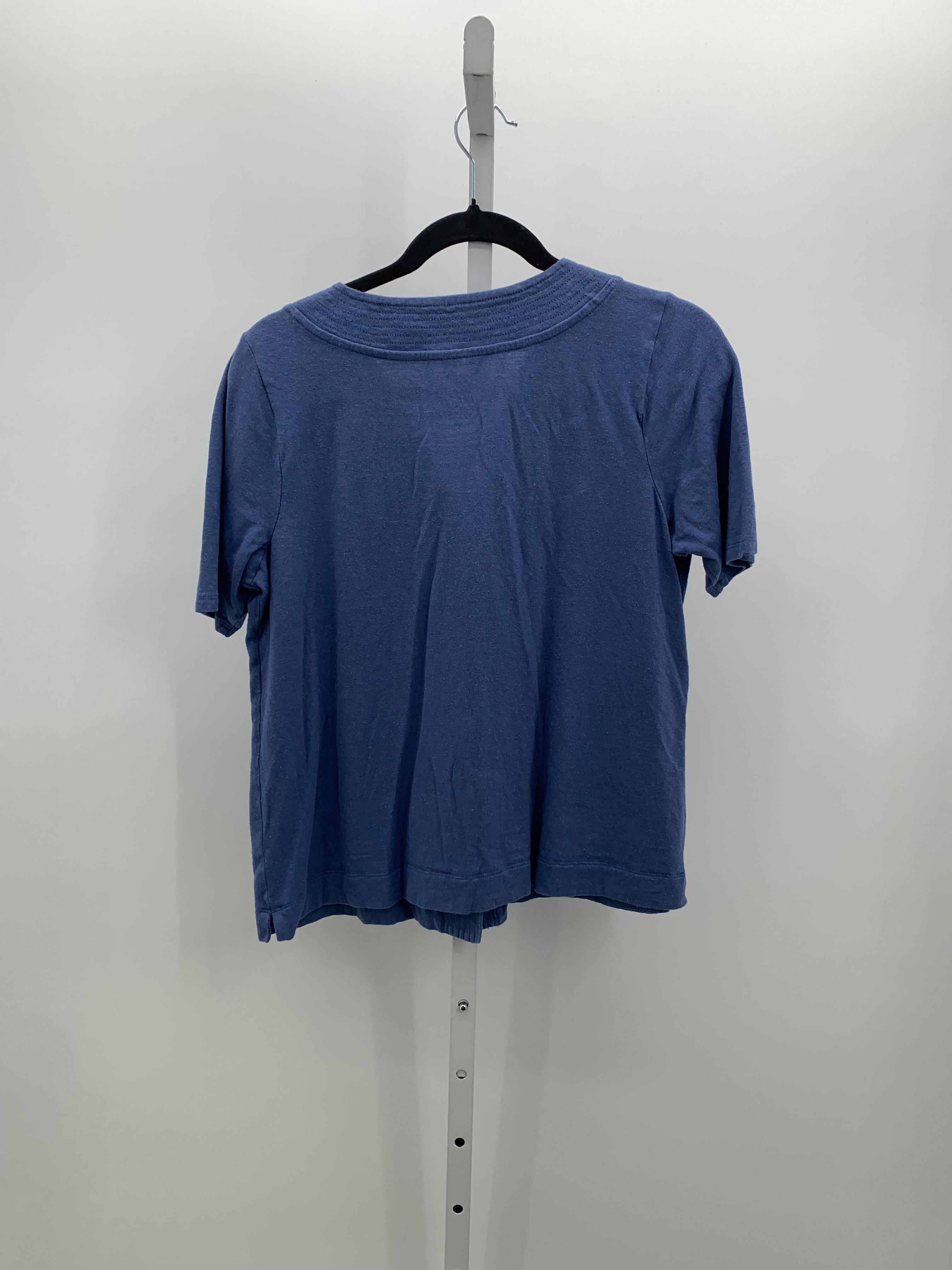 J-Jill Size Medium Petite Petite Short Sleeve Shirt