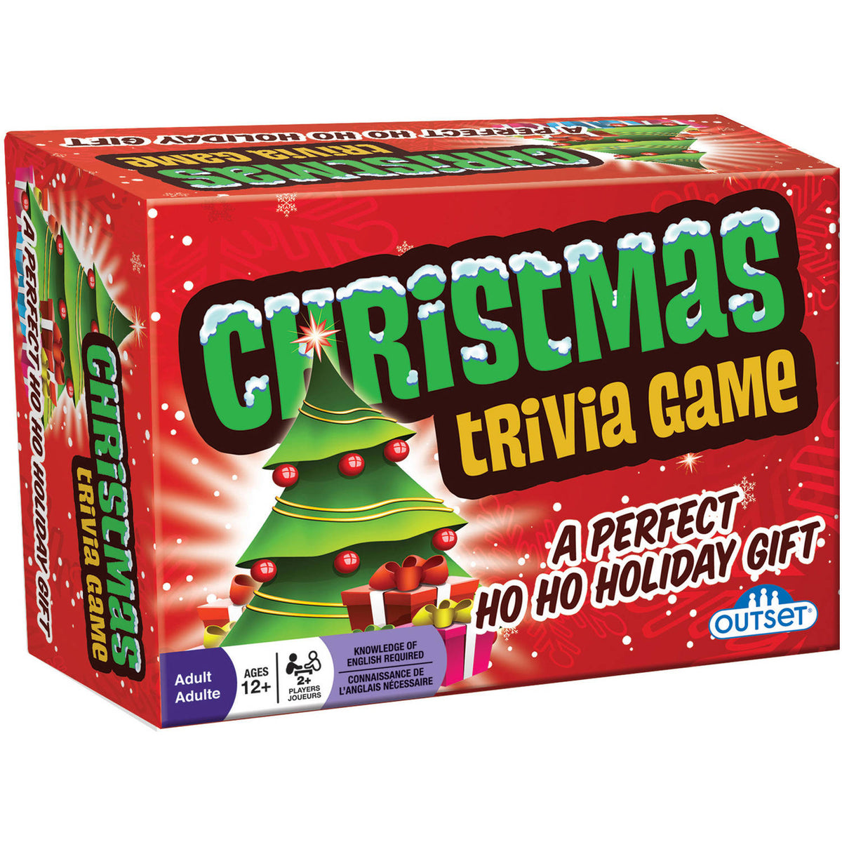 Outset Media Christmas Trivia Game, Ages 12+ -