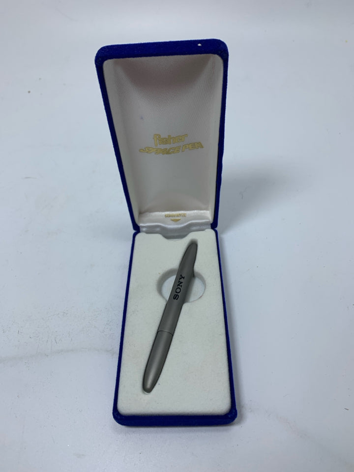 VTG FISHER SPACE BULLET PEN "SONY" IN BOX.