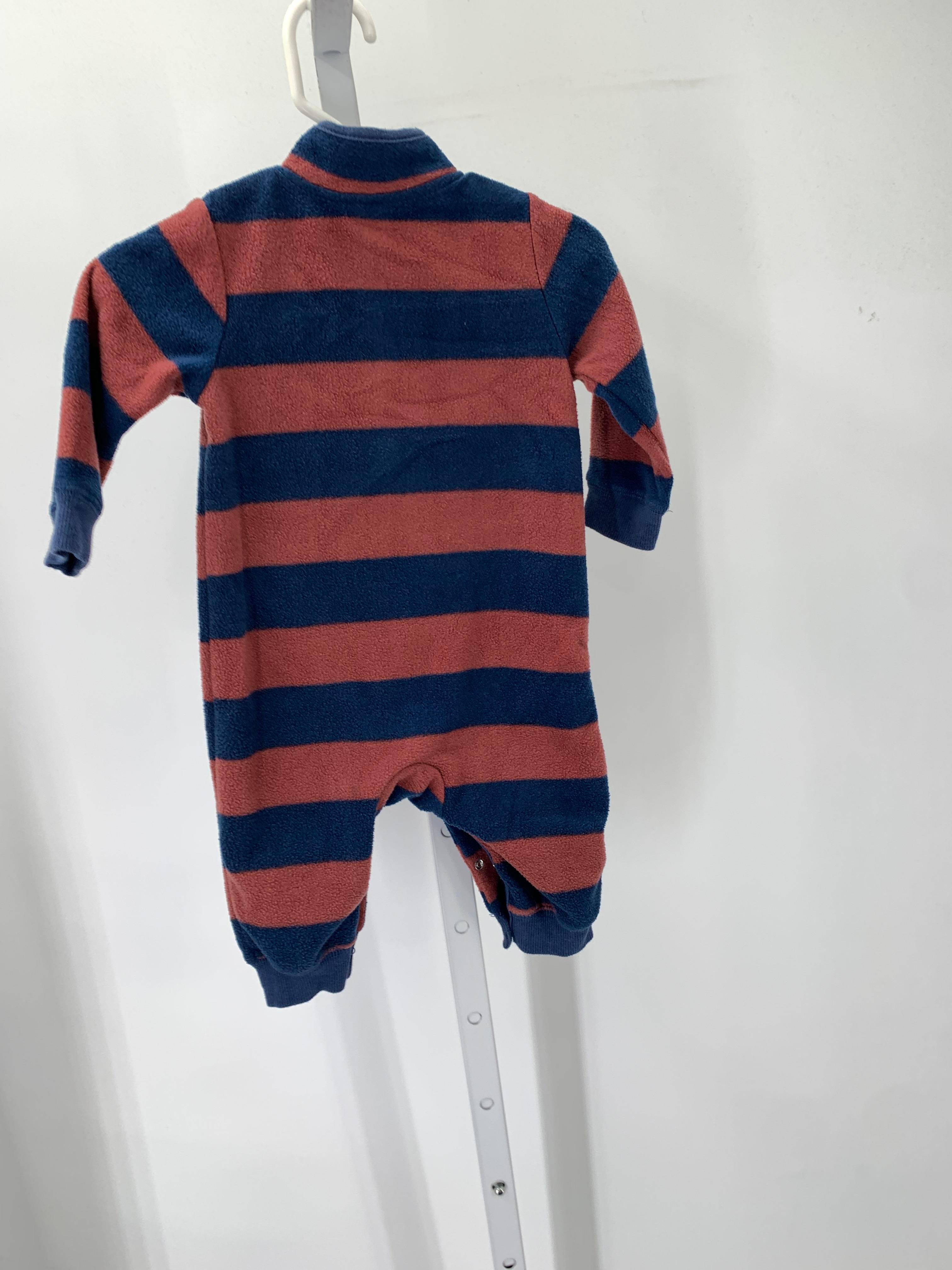 STRIPES FLEECE ROMPER