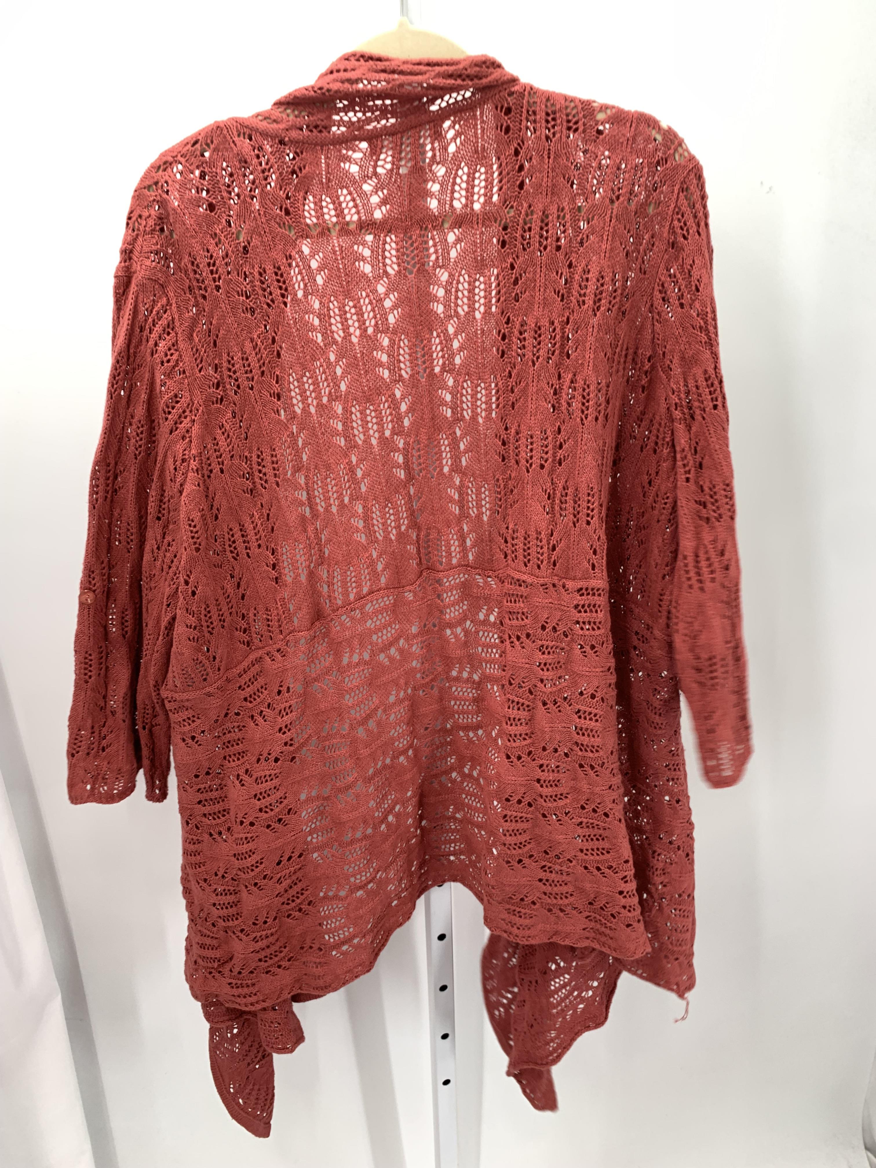 Woman Within Size 22/24 W Womens Cardigan