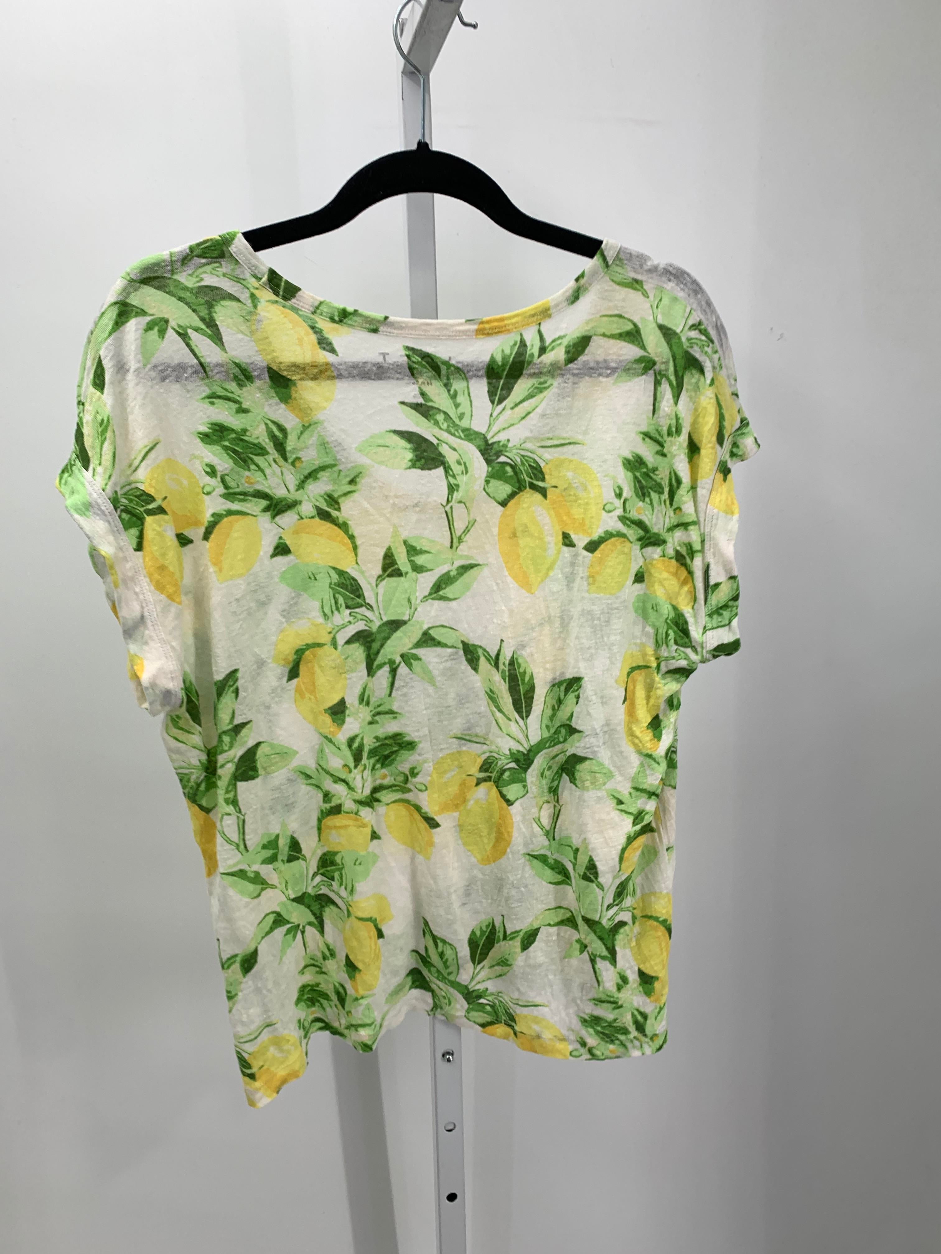 Loft Size Medium Misses Short Sleeve Shirt