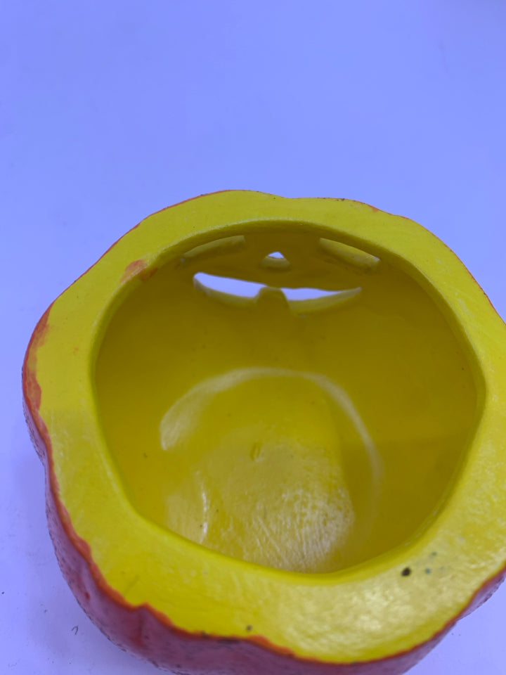 JACK O LANTERN TEA LIGHT HOLDER.