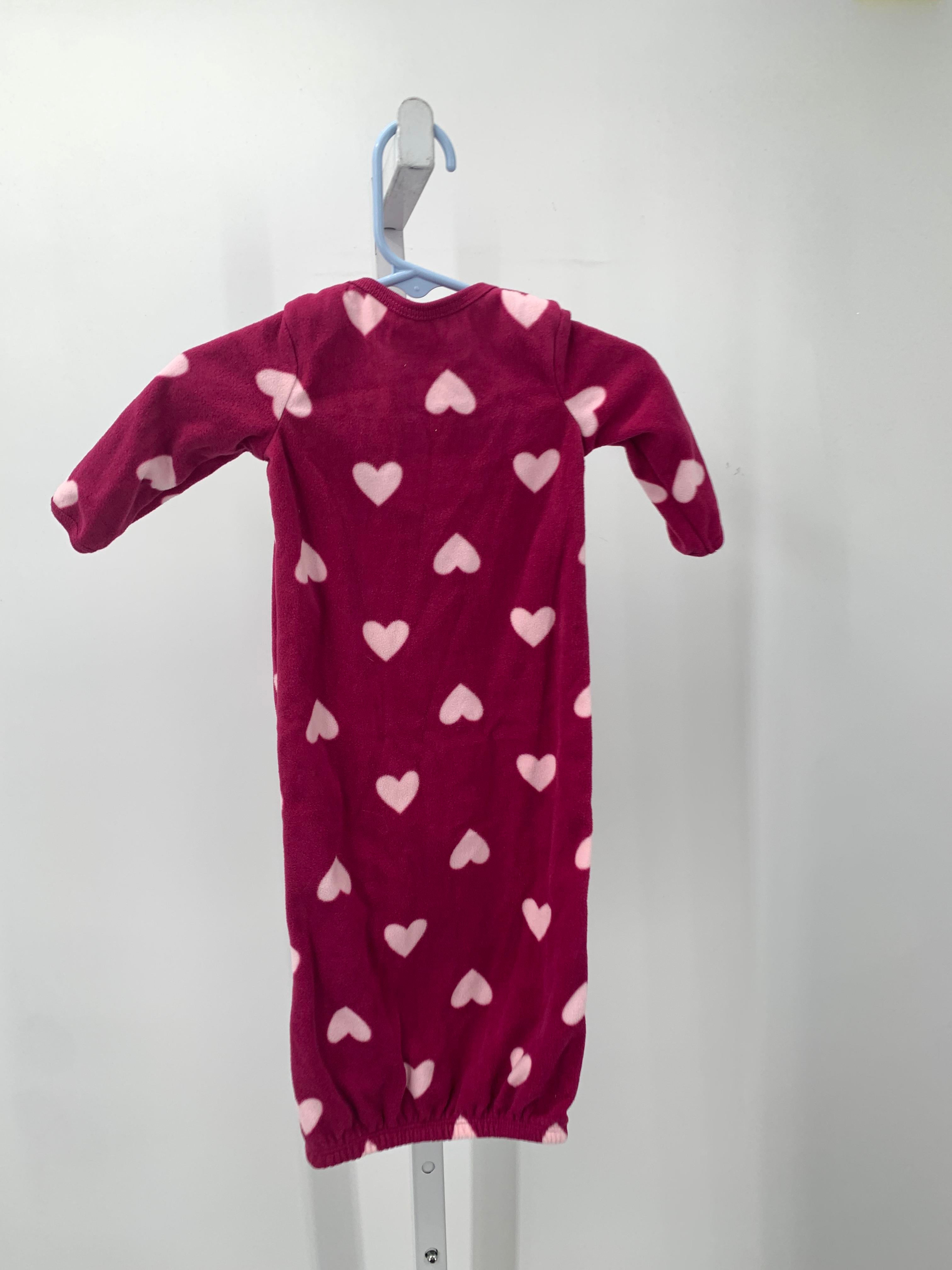 Carters Size 3 Months Girls Gown Sleeper
