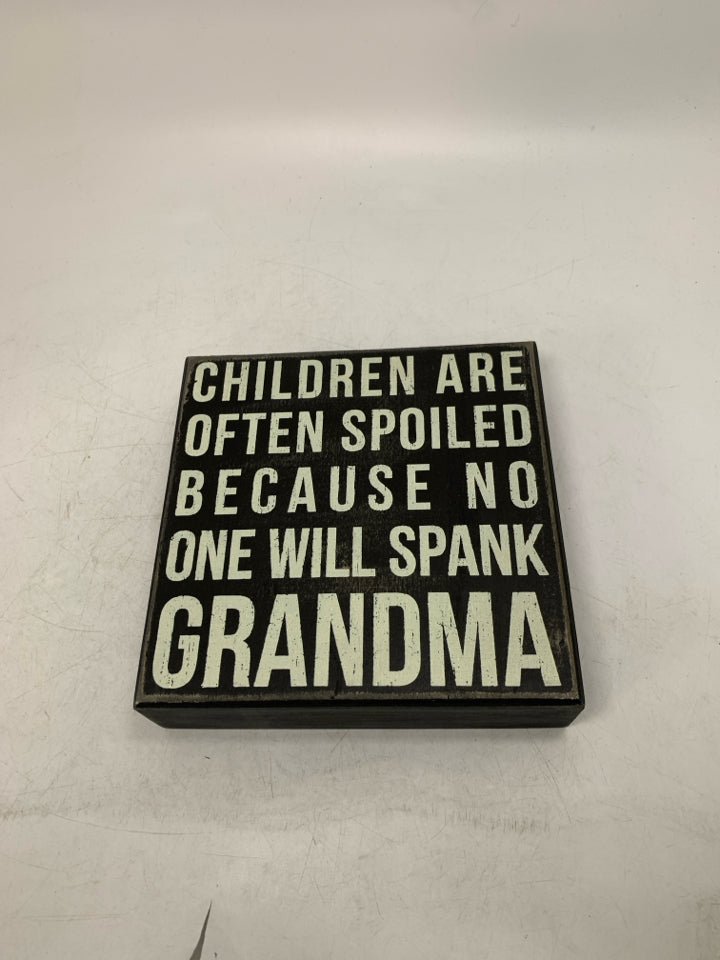 CHILDREN ARE OFTEN SIGN.
