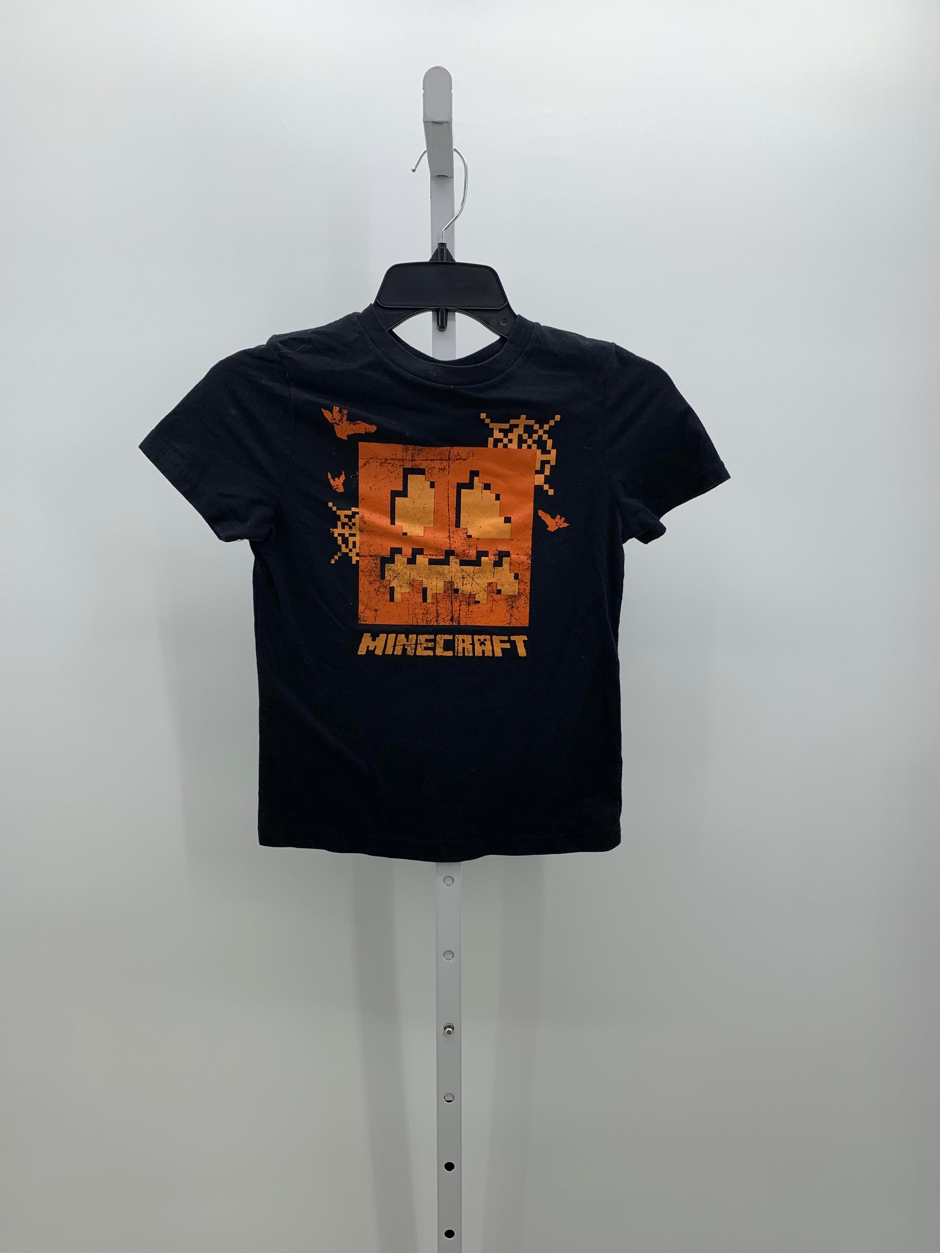 SHORT SLV SHIRT MINECRAFT JACK O'LANTERN
