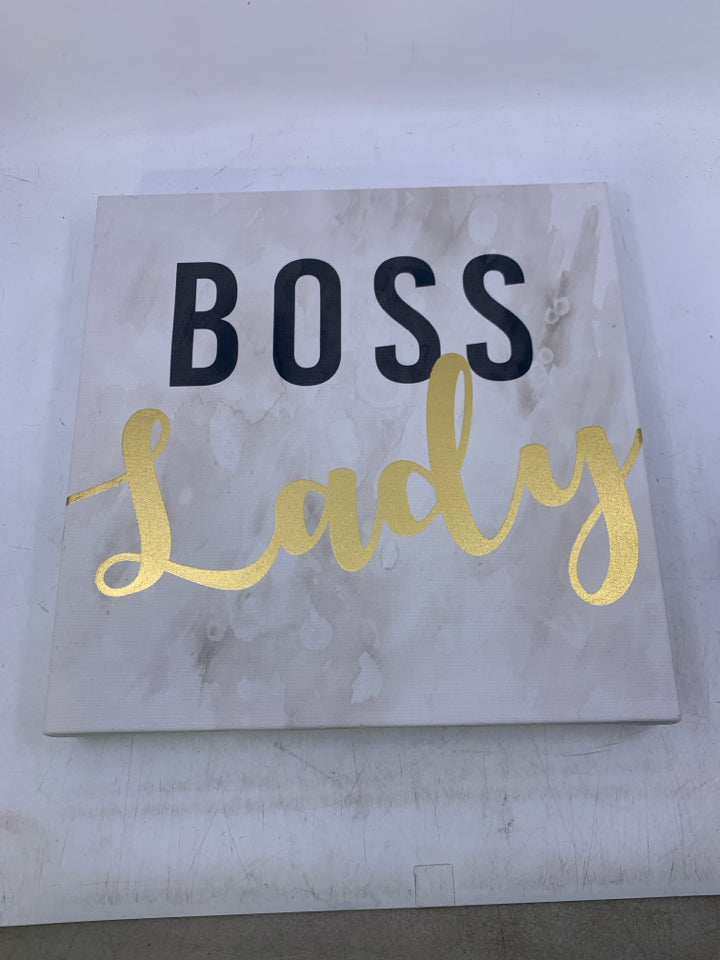 BOSS LADY CANVAS.