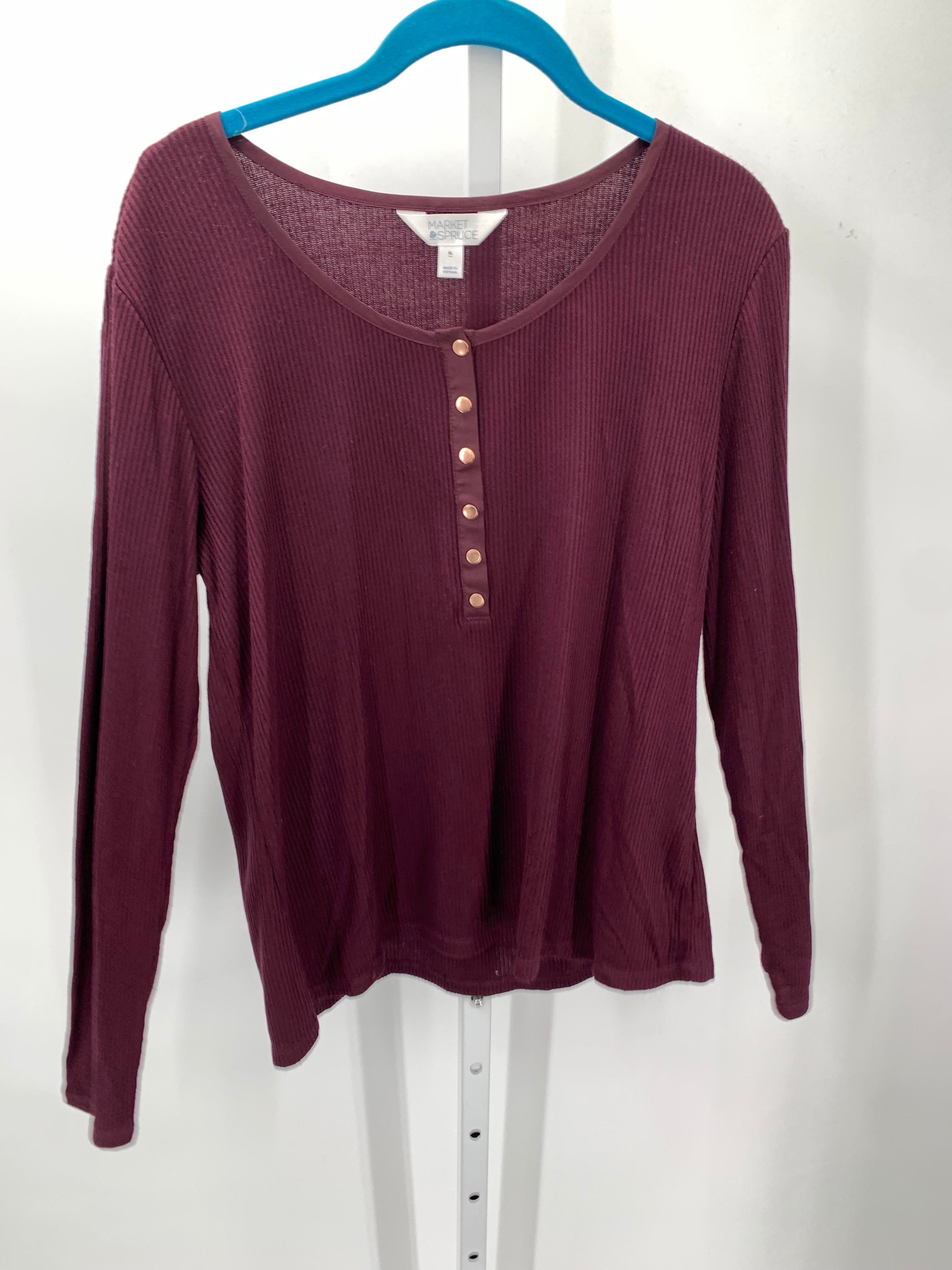 Markon Size Extra Large Misses Long Sleeve Shirt