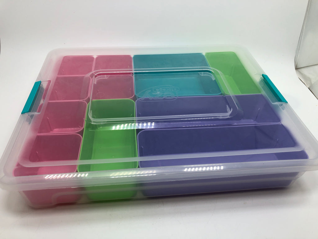 11 SECTION EZY STORAGE BOX.