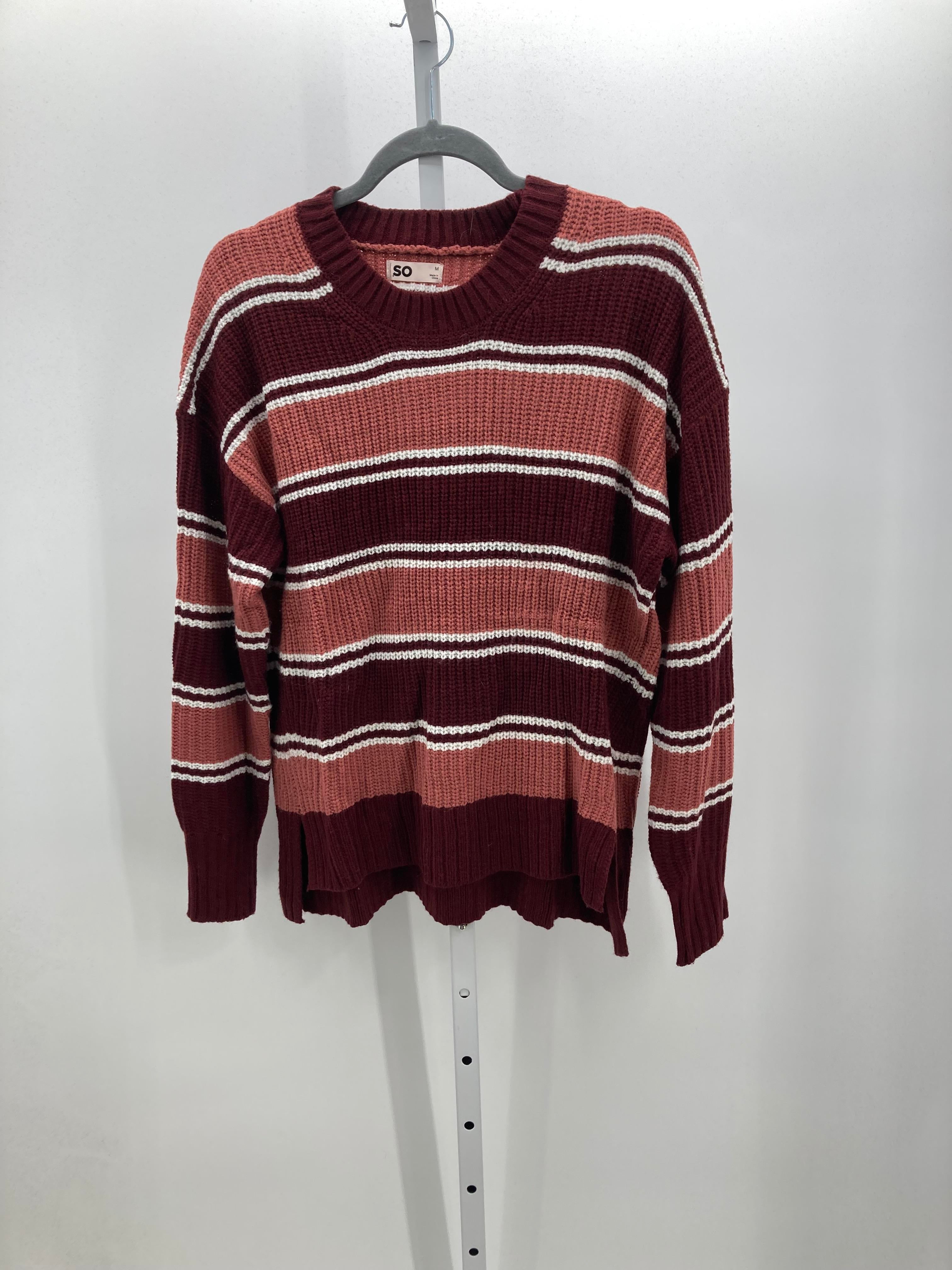 SO Size Extra Large Juniors Long Sleeve Sweater
