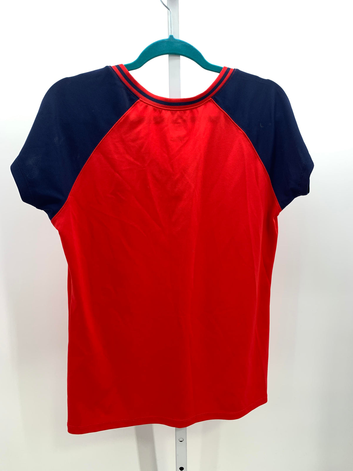 Majestic Size Extra Large Misses Short Sleeve Shirt